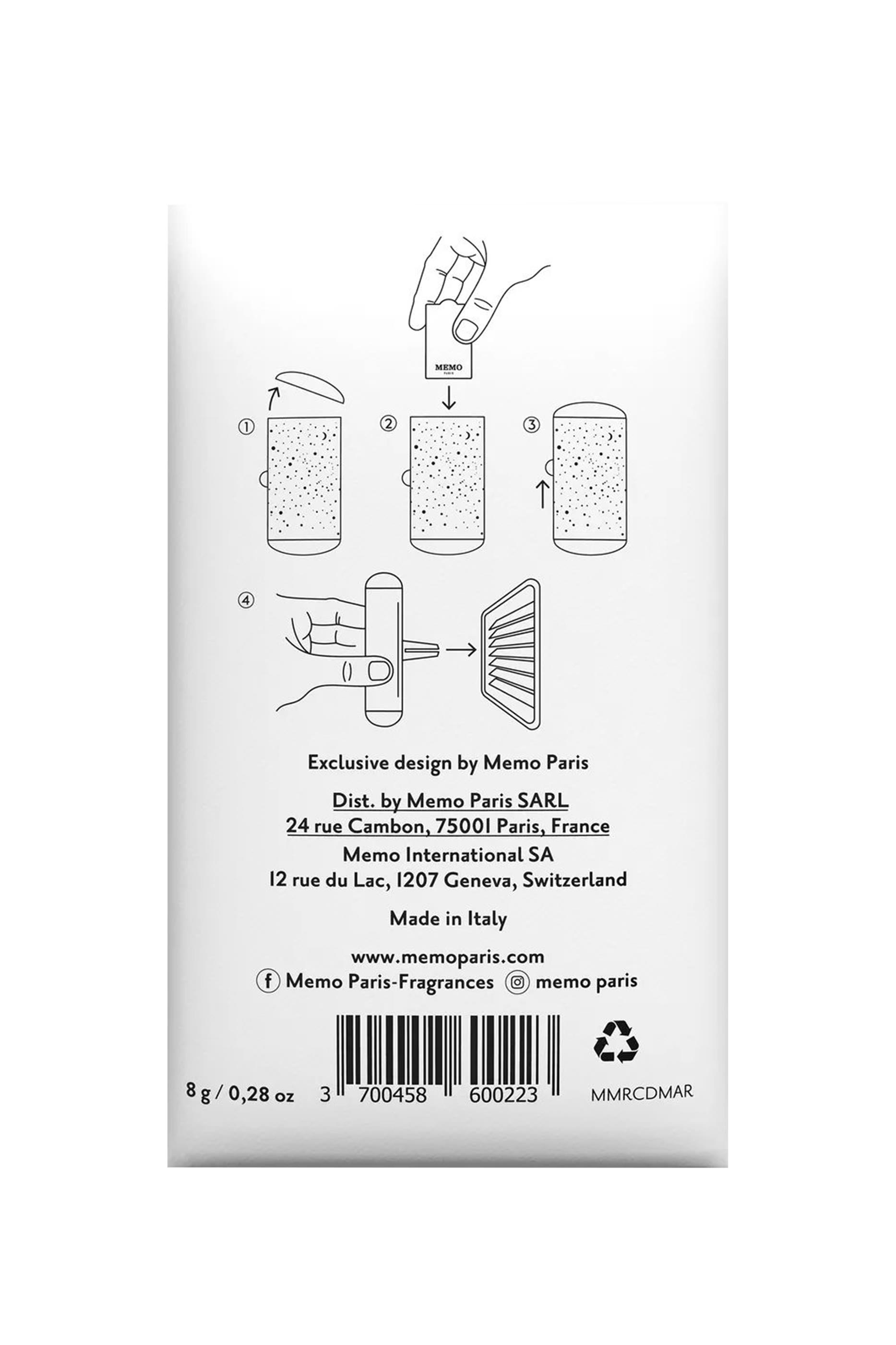 عبوة إعادة ملء موزع عطور مارفا للسيارة