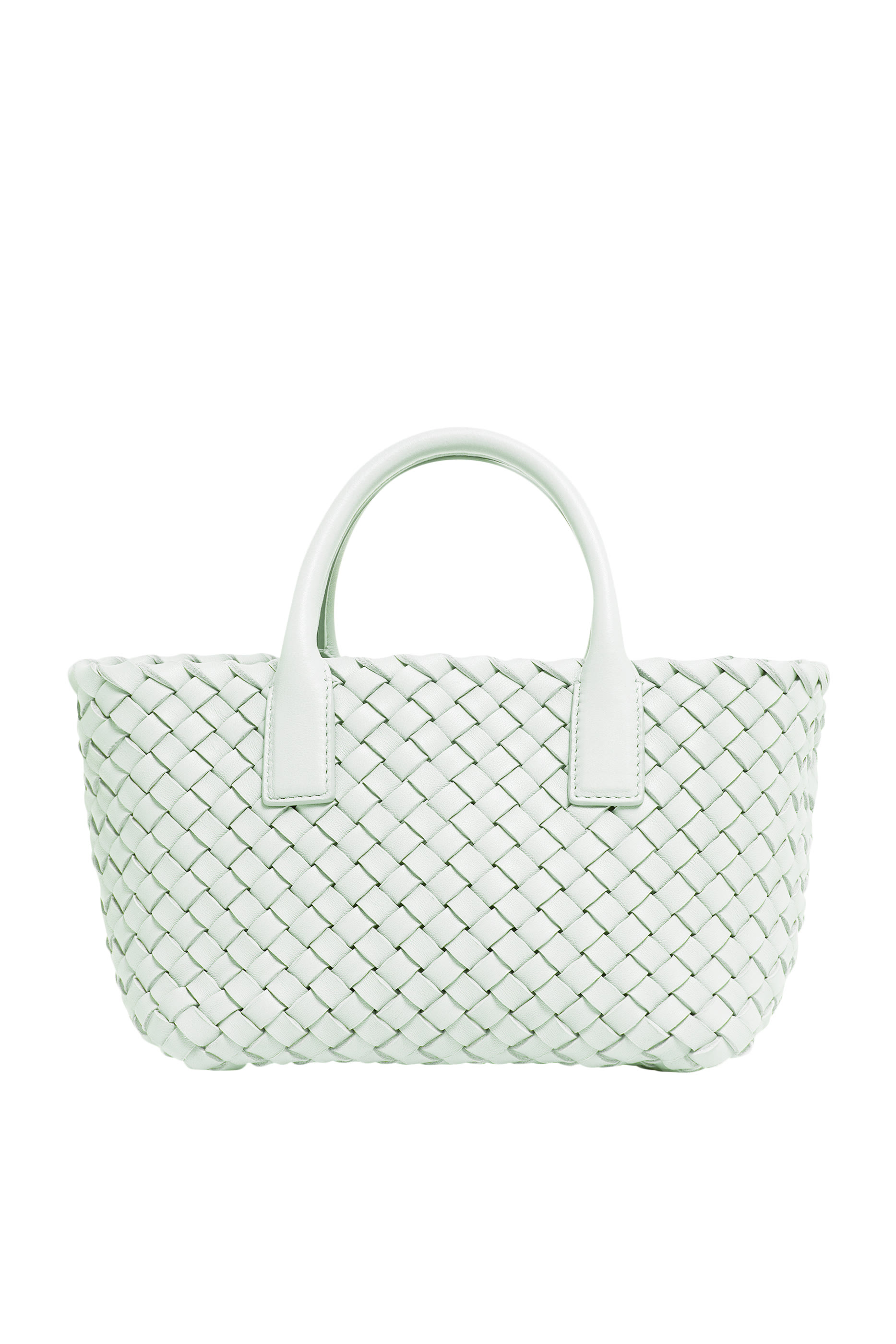 حقيبة يد كابات صغيرة بتصميم مجدول