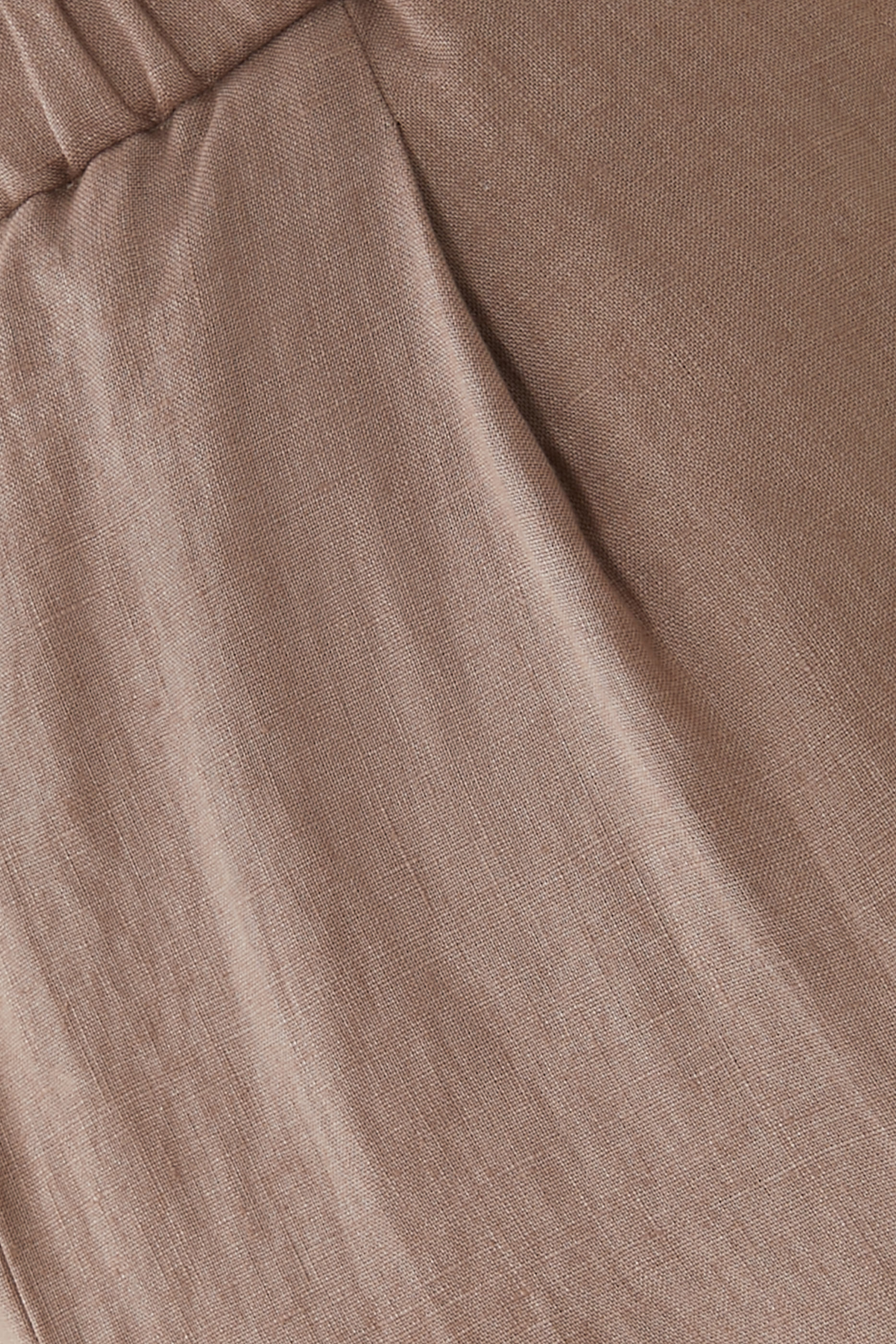 بنطال بقصة واسعة كتان عضوي