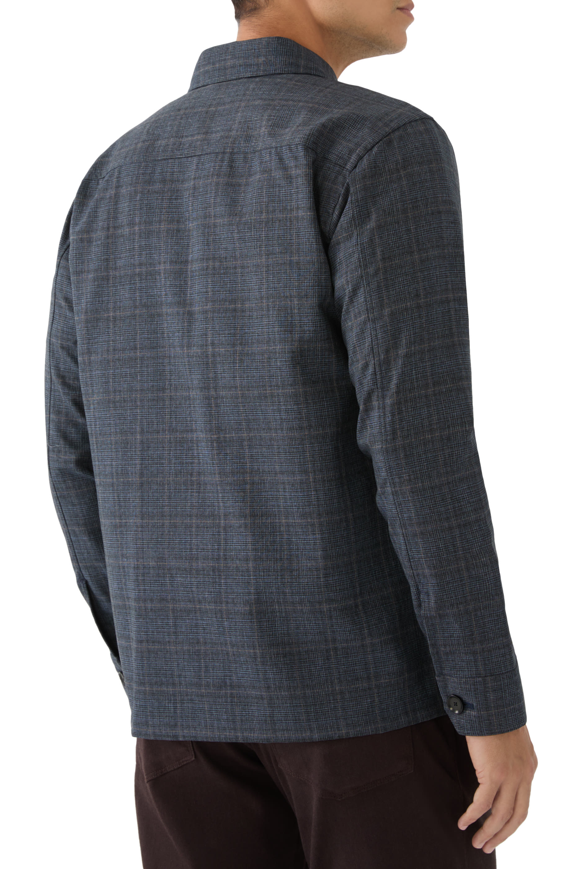 جاكيت بتصميم قميص بجيبين