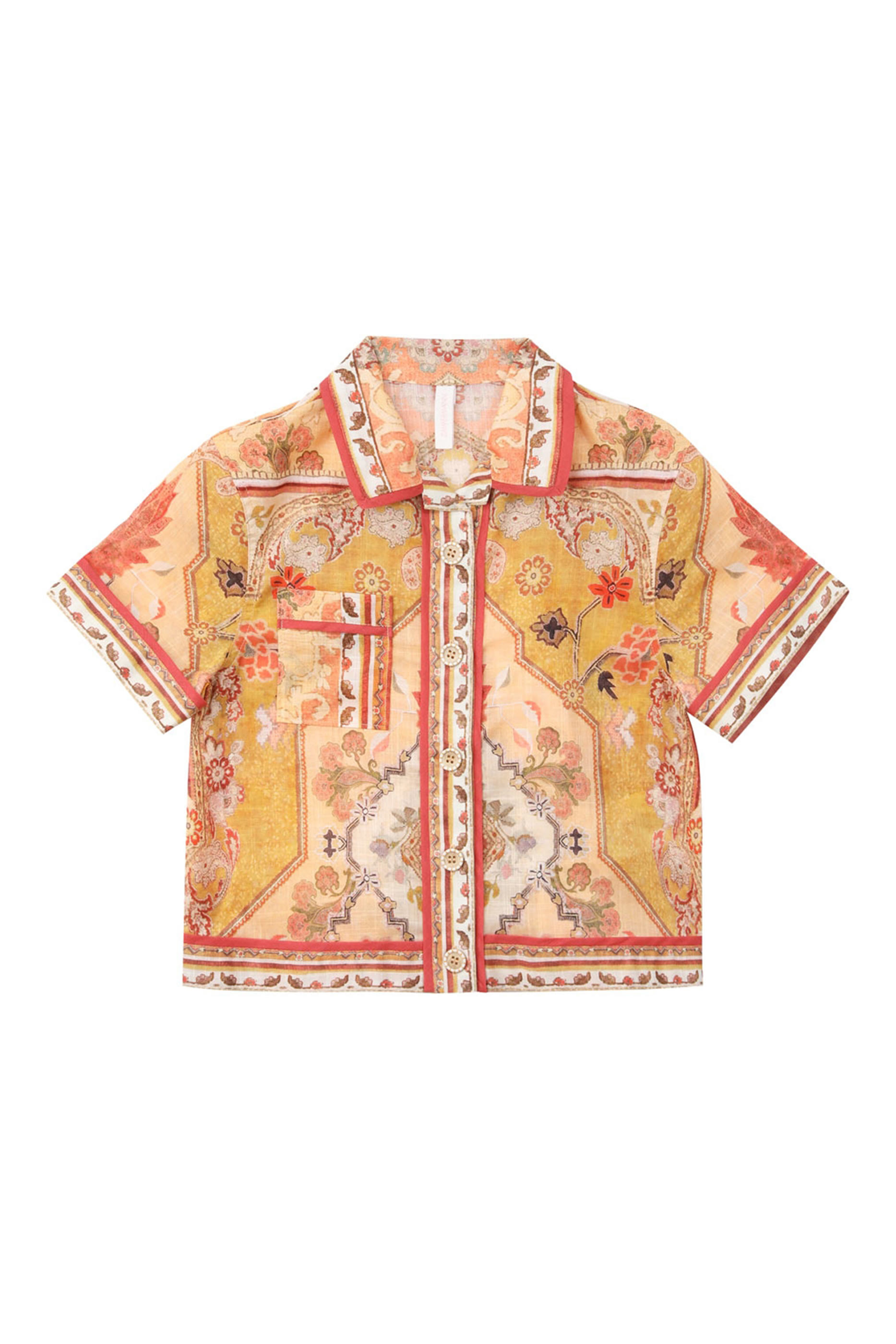 قميص وايلي بجيب للأطفال