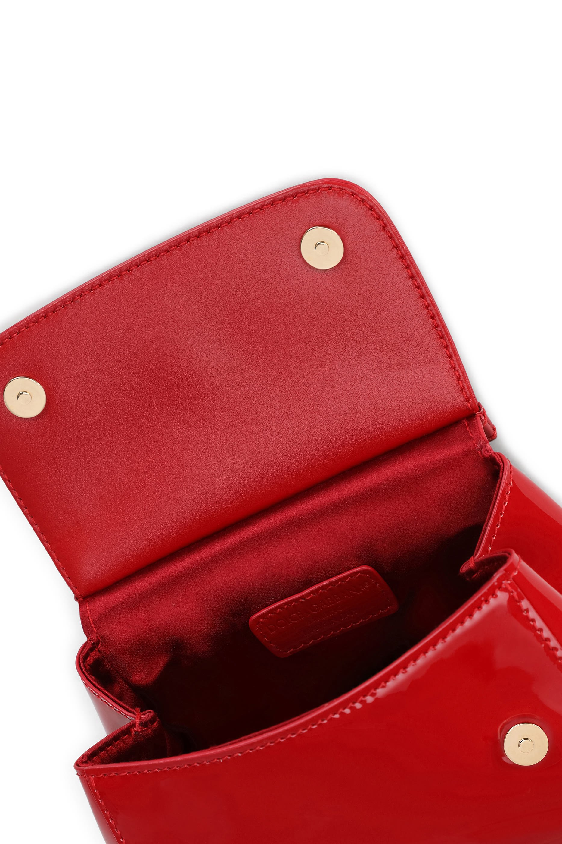 حقيبة سيسلي صغيرة جلد لامع للأطفال