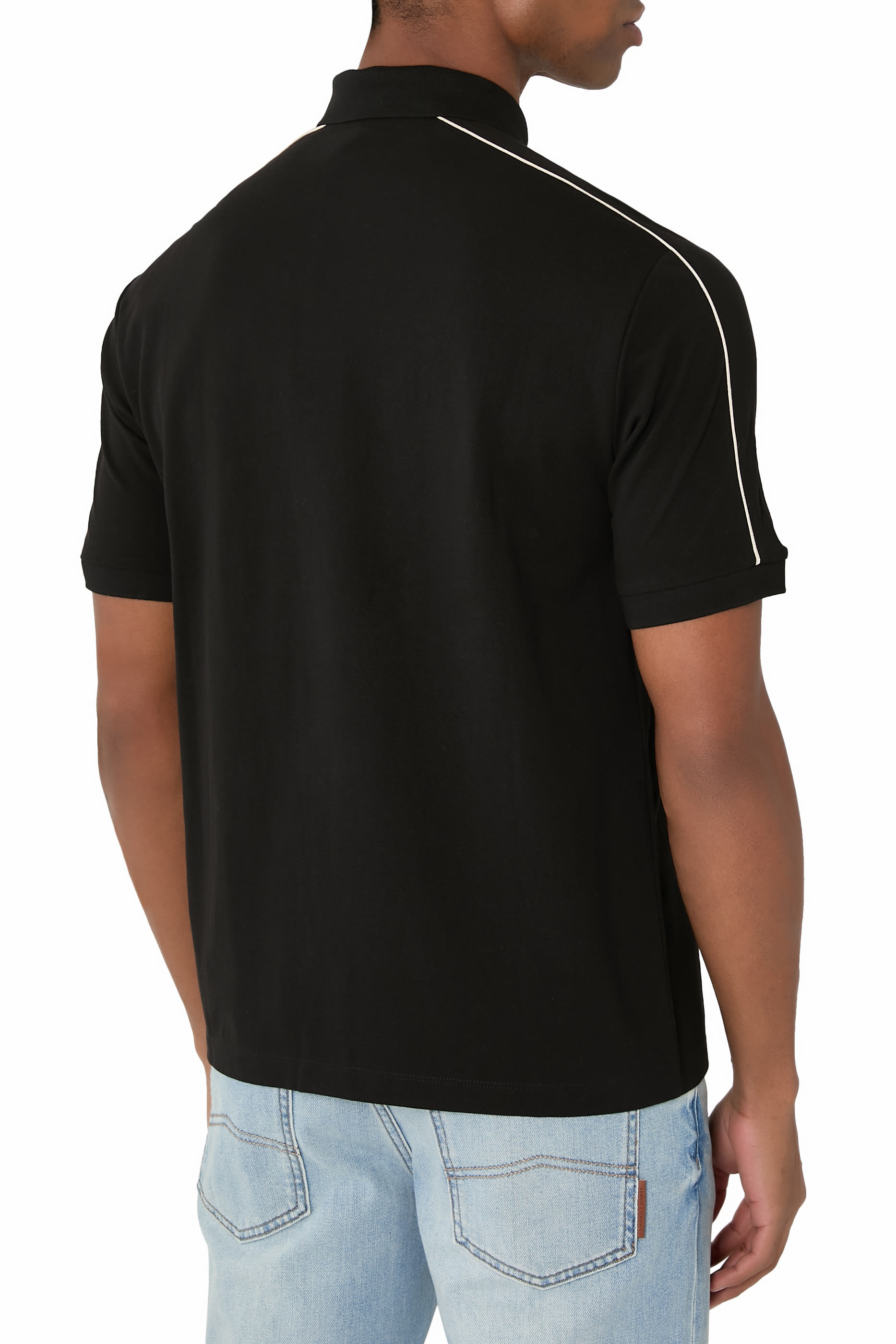 قميص بولو بتصميم جامعي