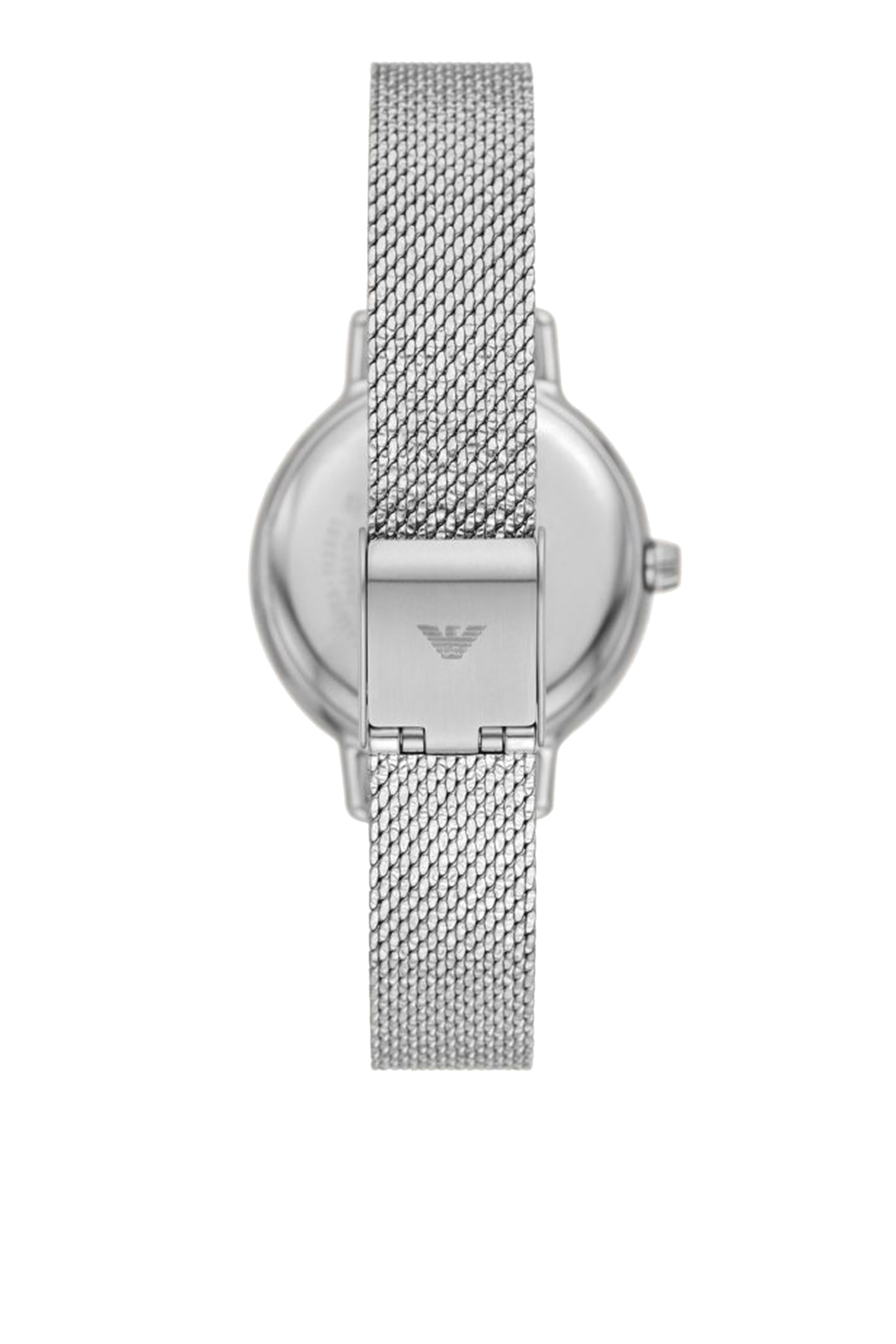 طقم ساعة كليو ستانلس ستيل 32 مم وأقراط