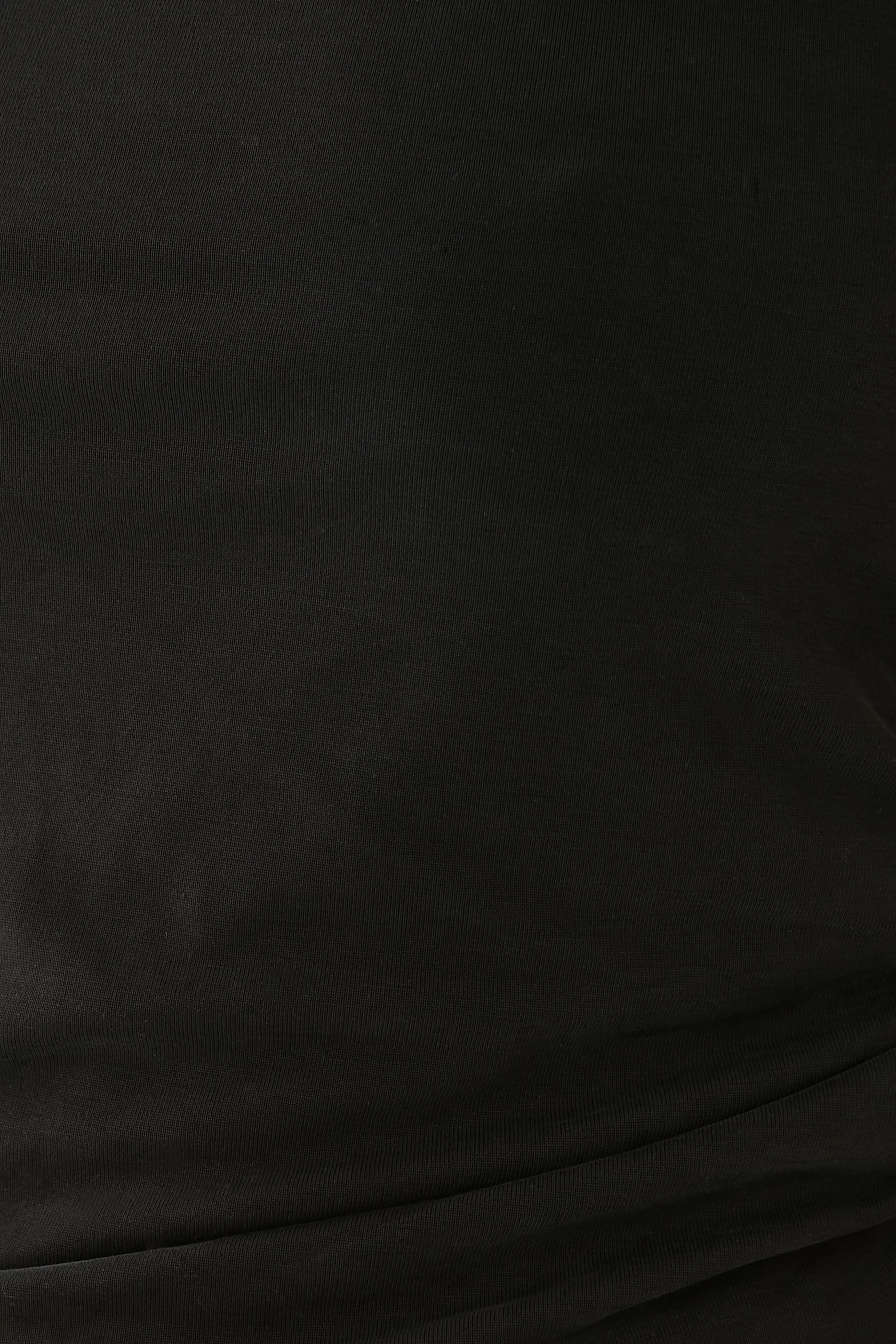 بلوزة بتفاصيل ملفوفة جيرسيه ناعم