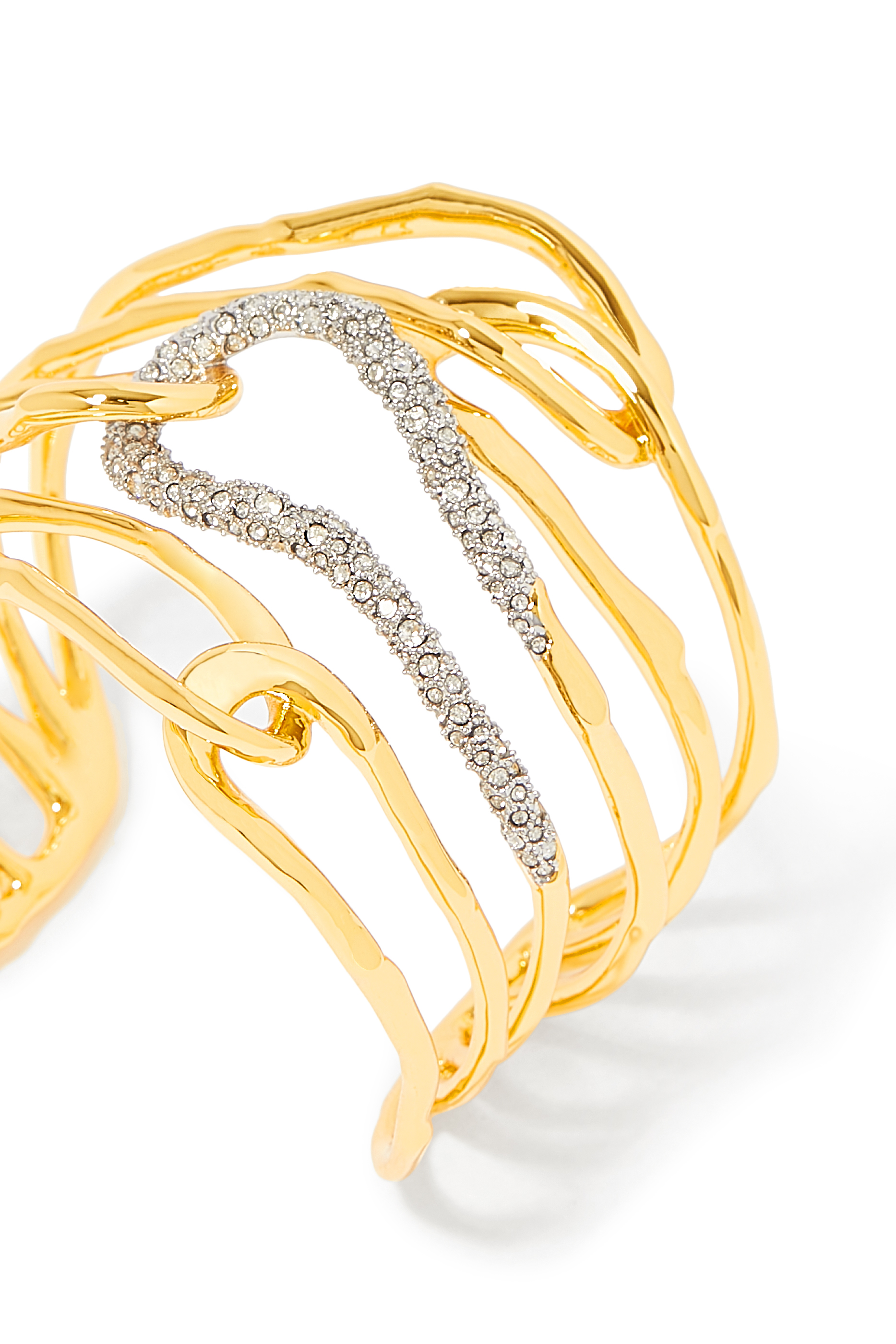 سوار مفتوح سولاناليس كبير بتصميم ملفوف