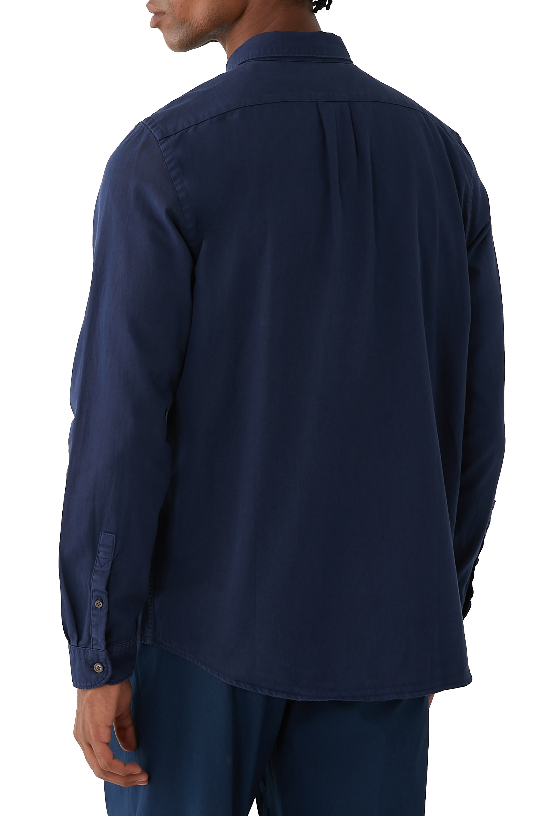 قميص بشارة بنقشة زيبرا