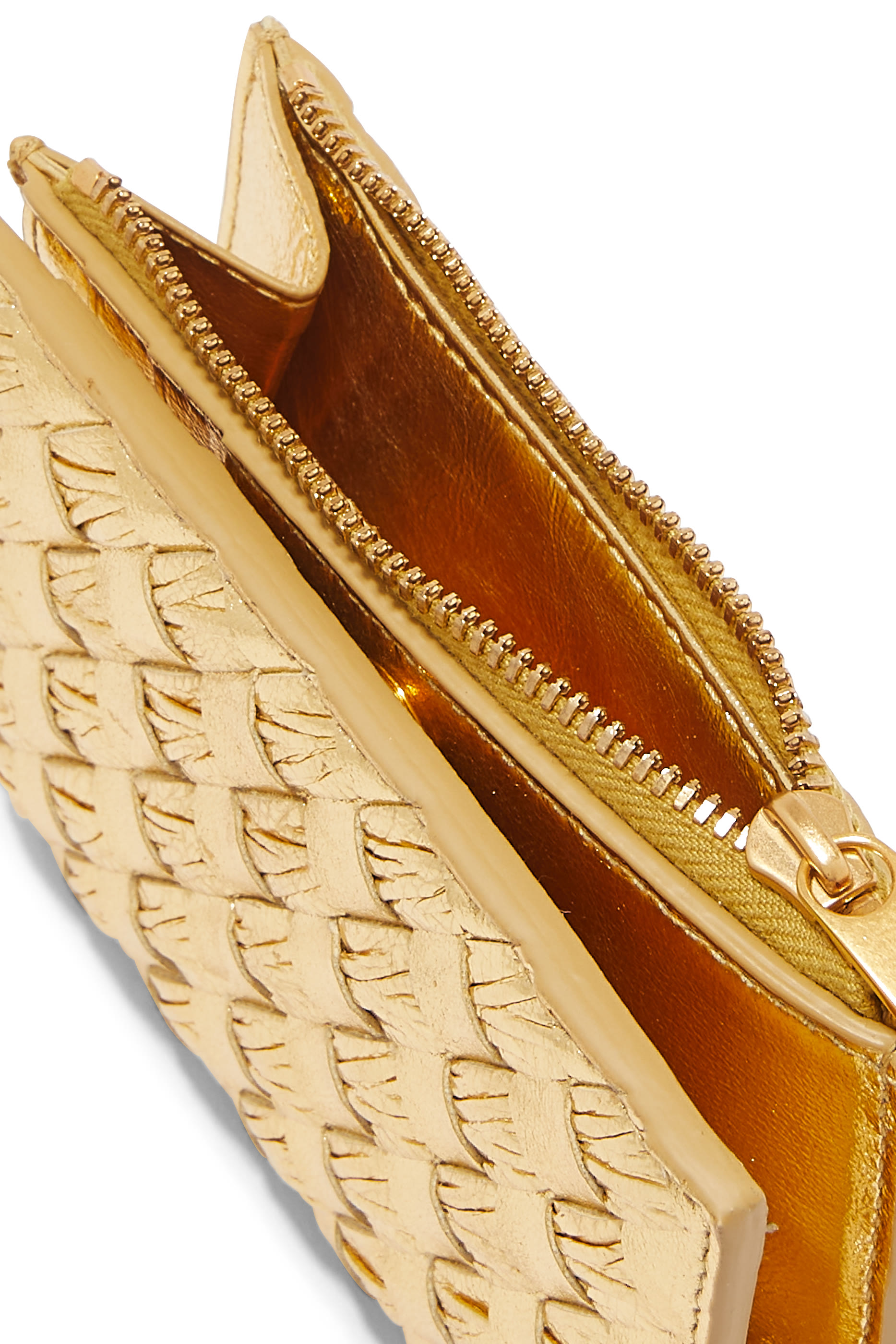 محفظة صغيرة ثنائية الطي بسحاب