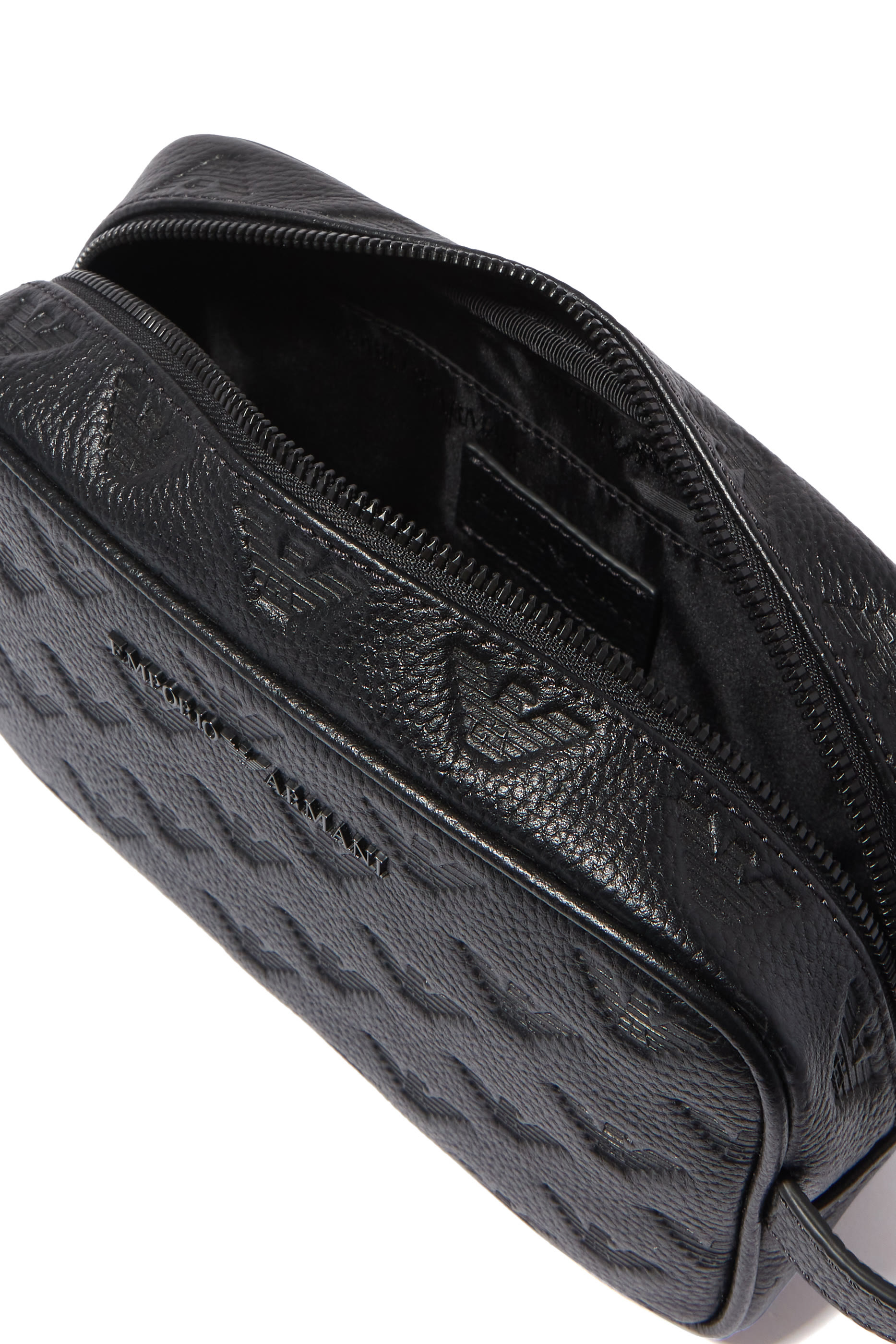 حقيبة مستحضرات تجميل للسفر بشعار النسر