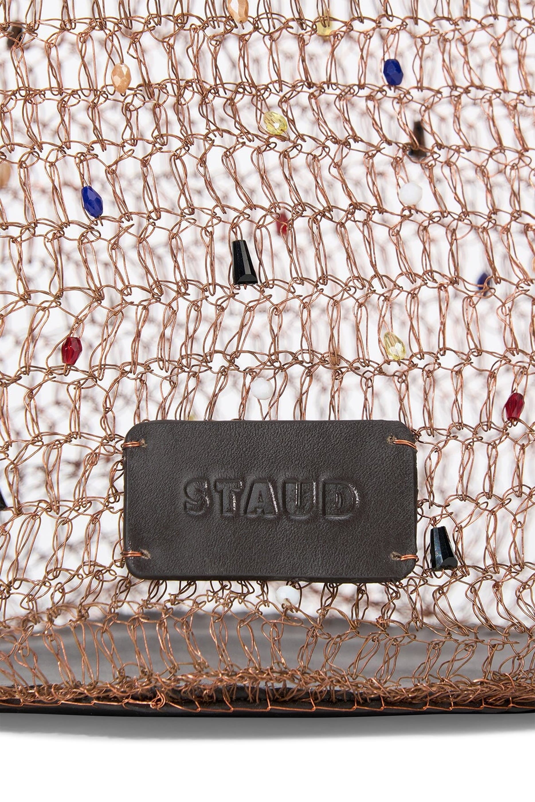  حقيبة باكيت مزينة بحلي