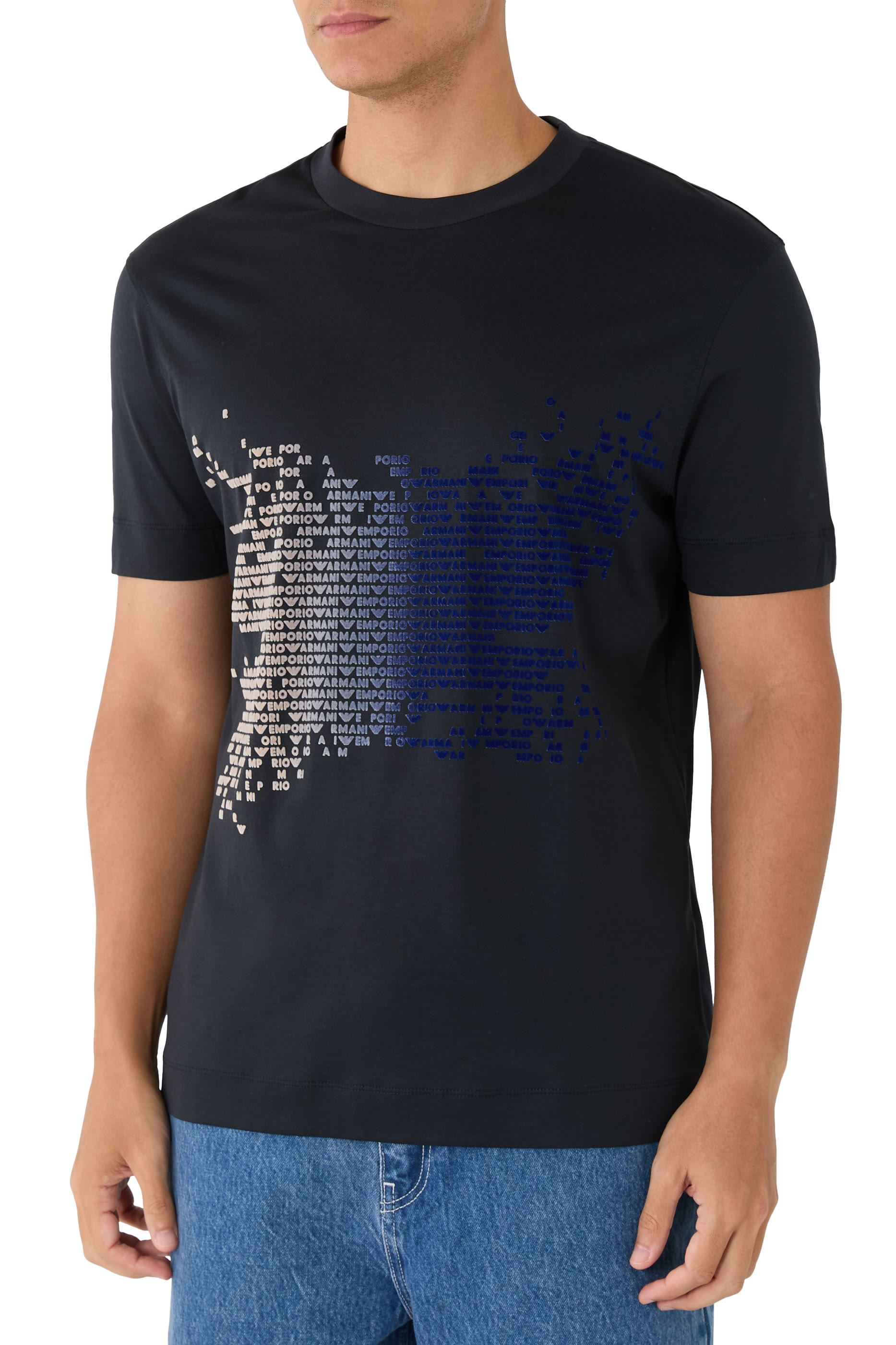 Flocking EA Logo T-shirt