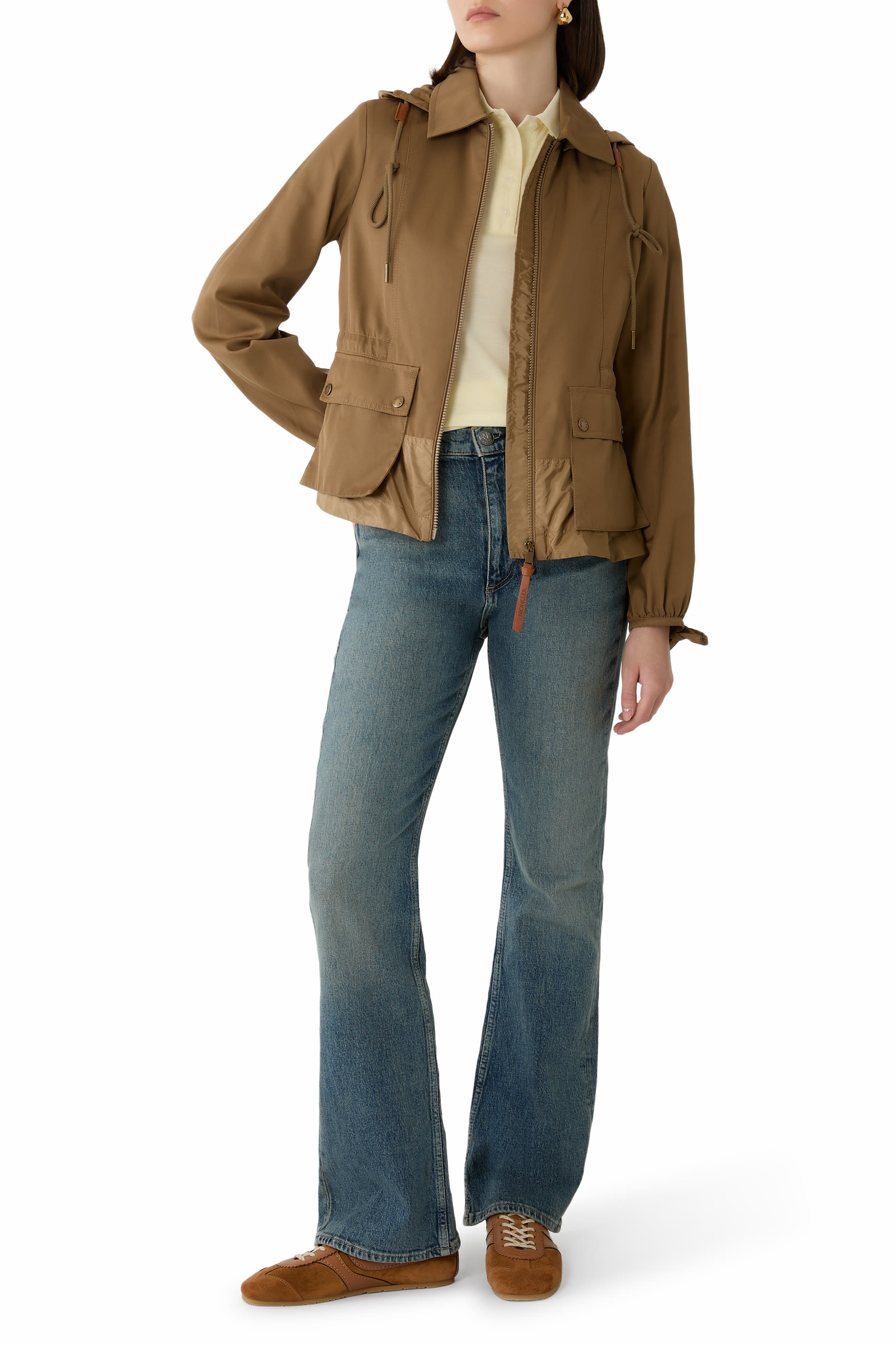 جاكيت أدينيوم بغطاء للرأس