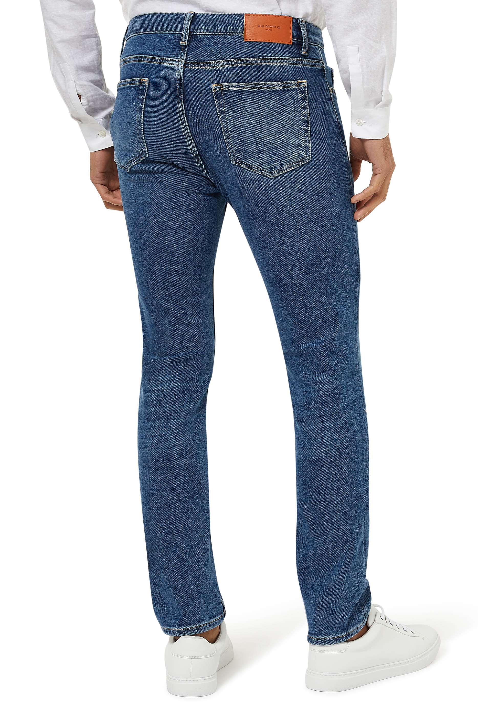 بنطال جينز بقصة سليم