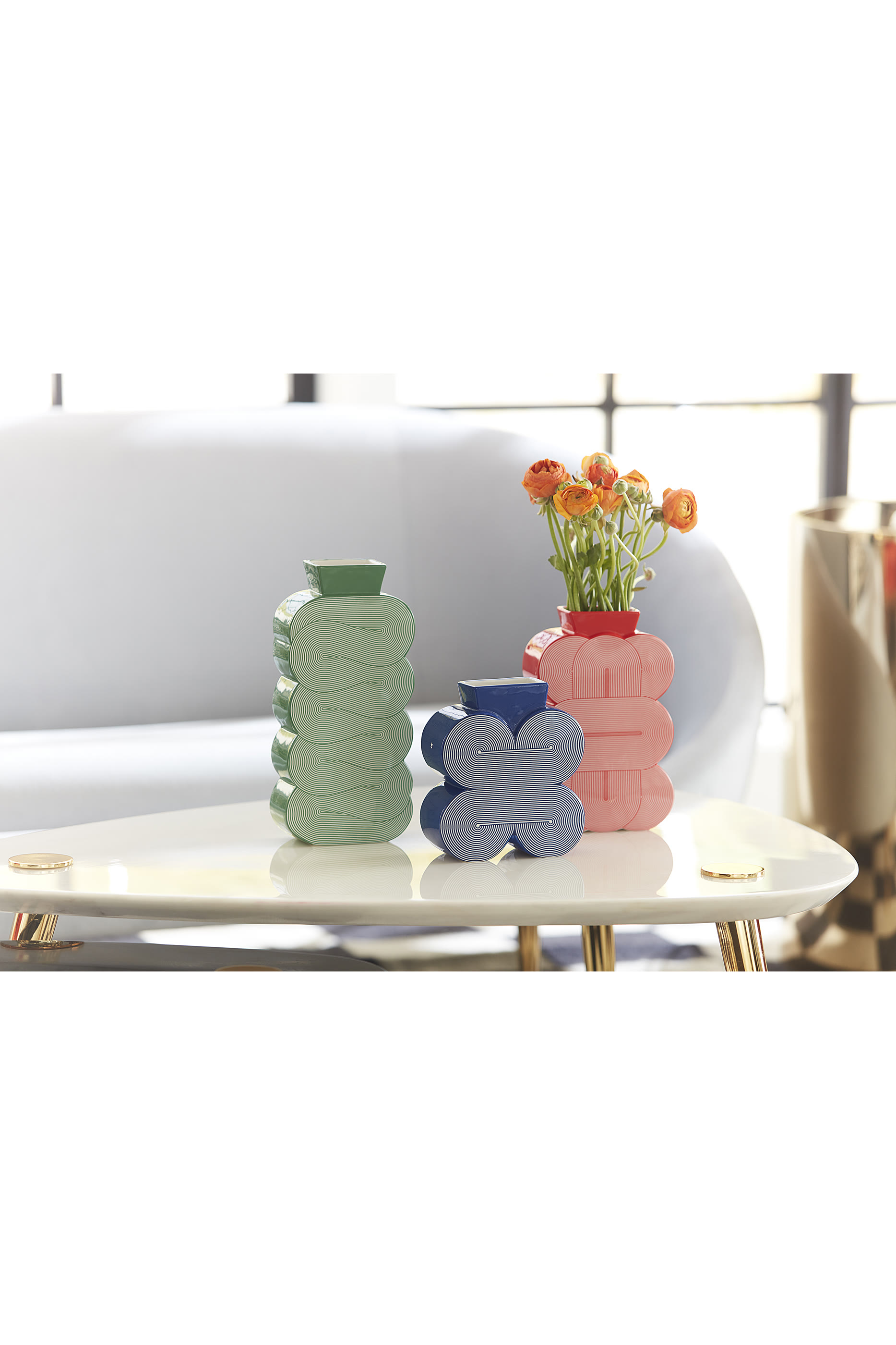 مزهرية بومبيدو كبيرة