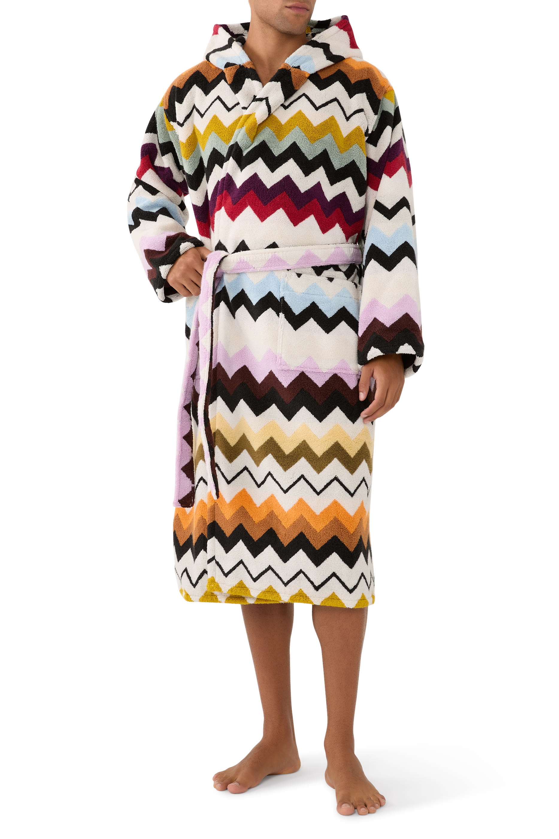 روب حمام مورينا بغطاء للرأس