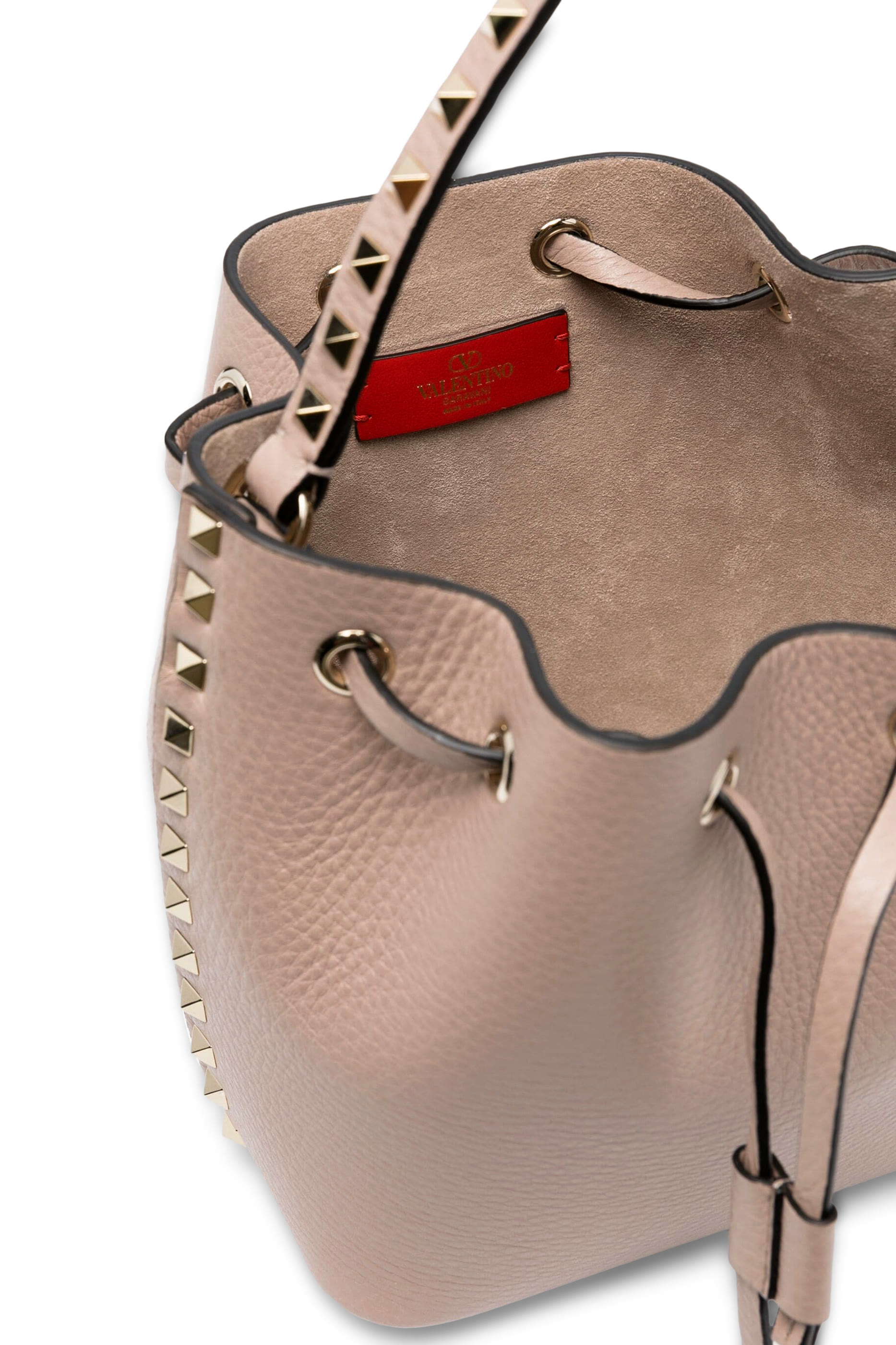 حقيبة كتف بحلي هرمية