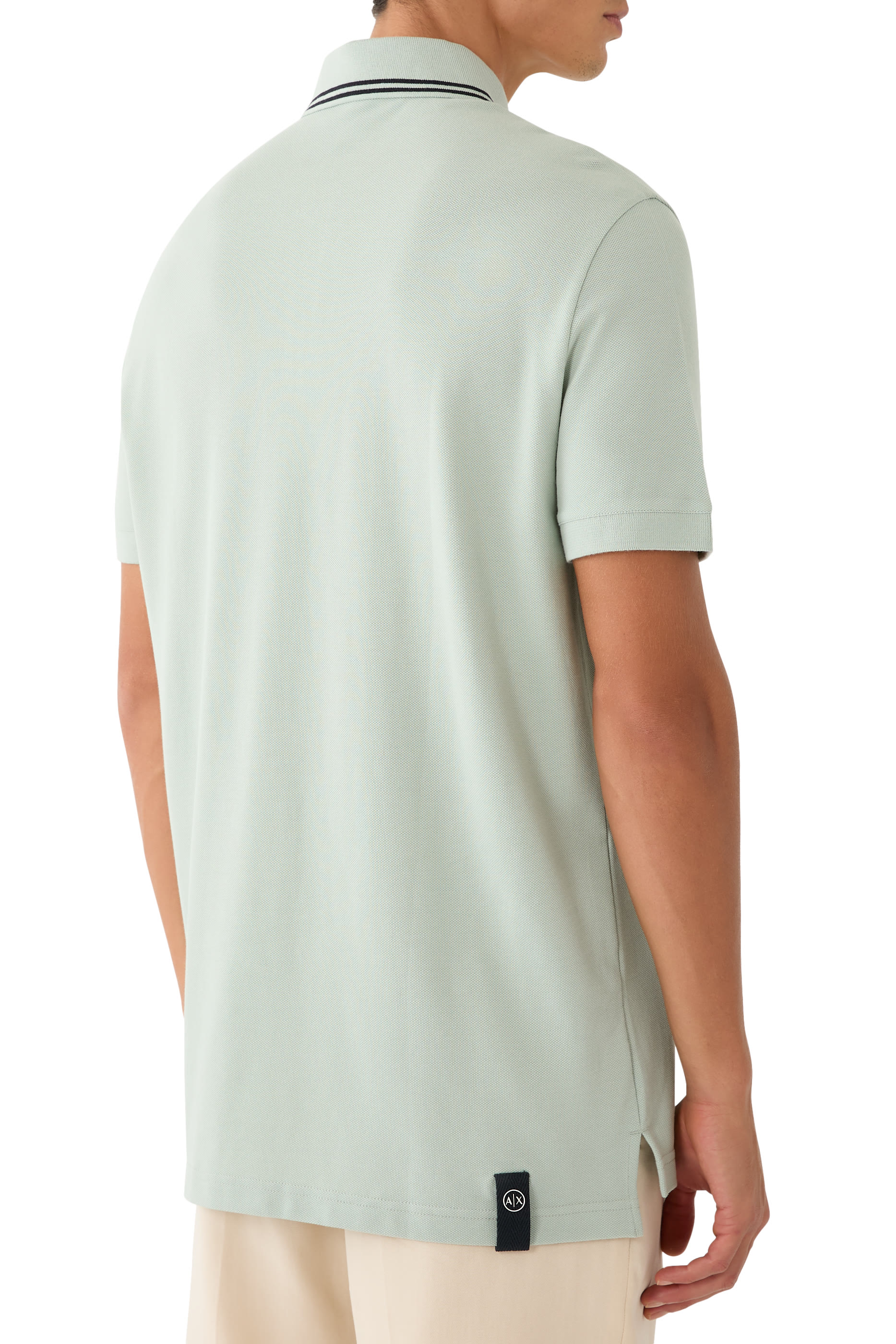 قميص بولو مارينا بنصف سحاب