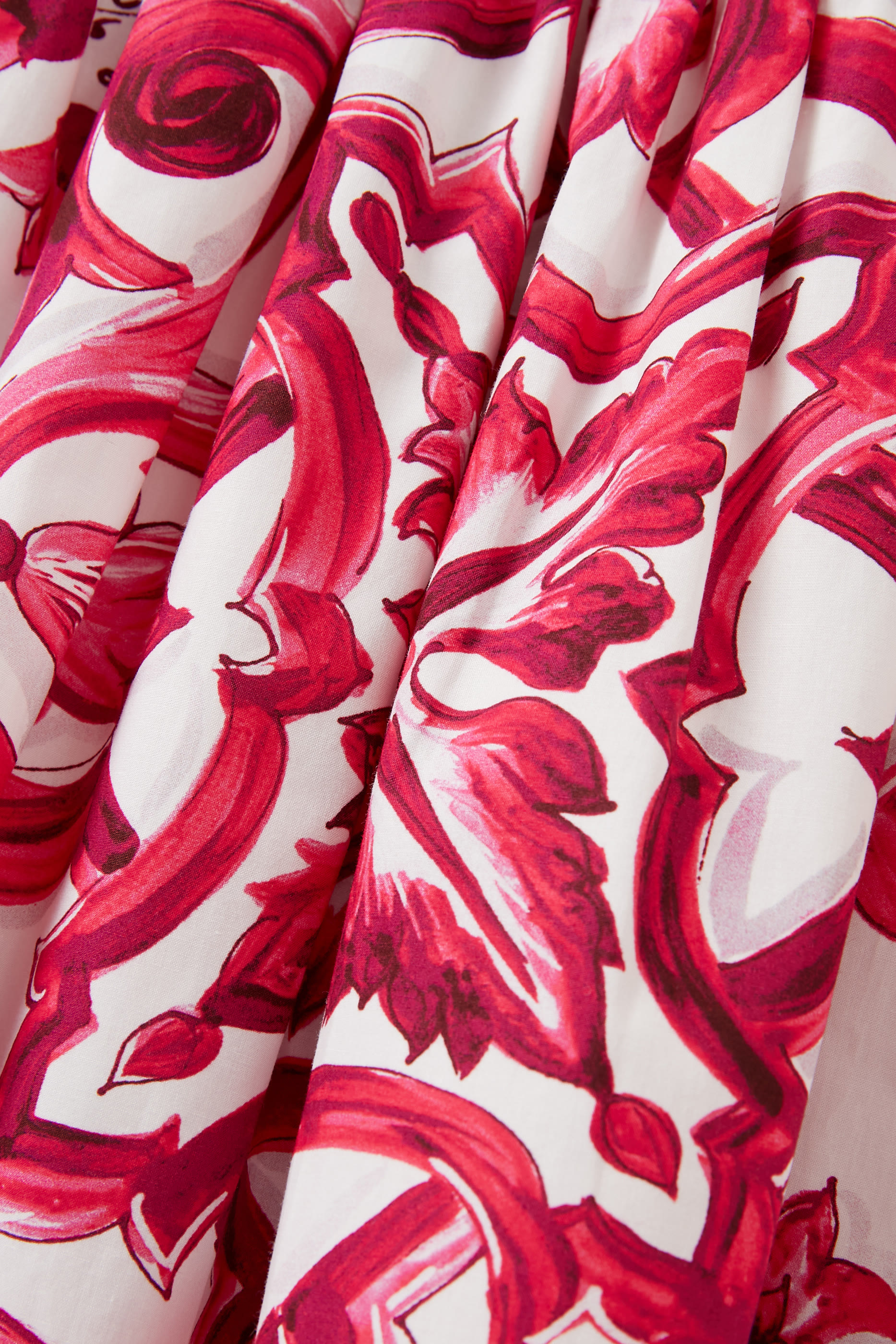 فستان قطن بطبعة ماجوليكا للأطفال