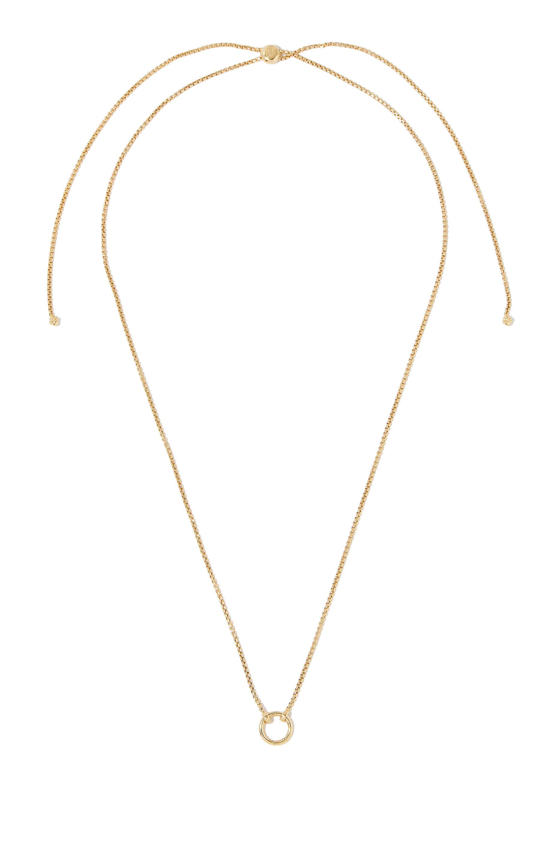 قلادة بدلاية ناعمة بتصميم حلقات متصلة