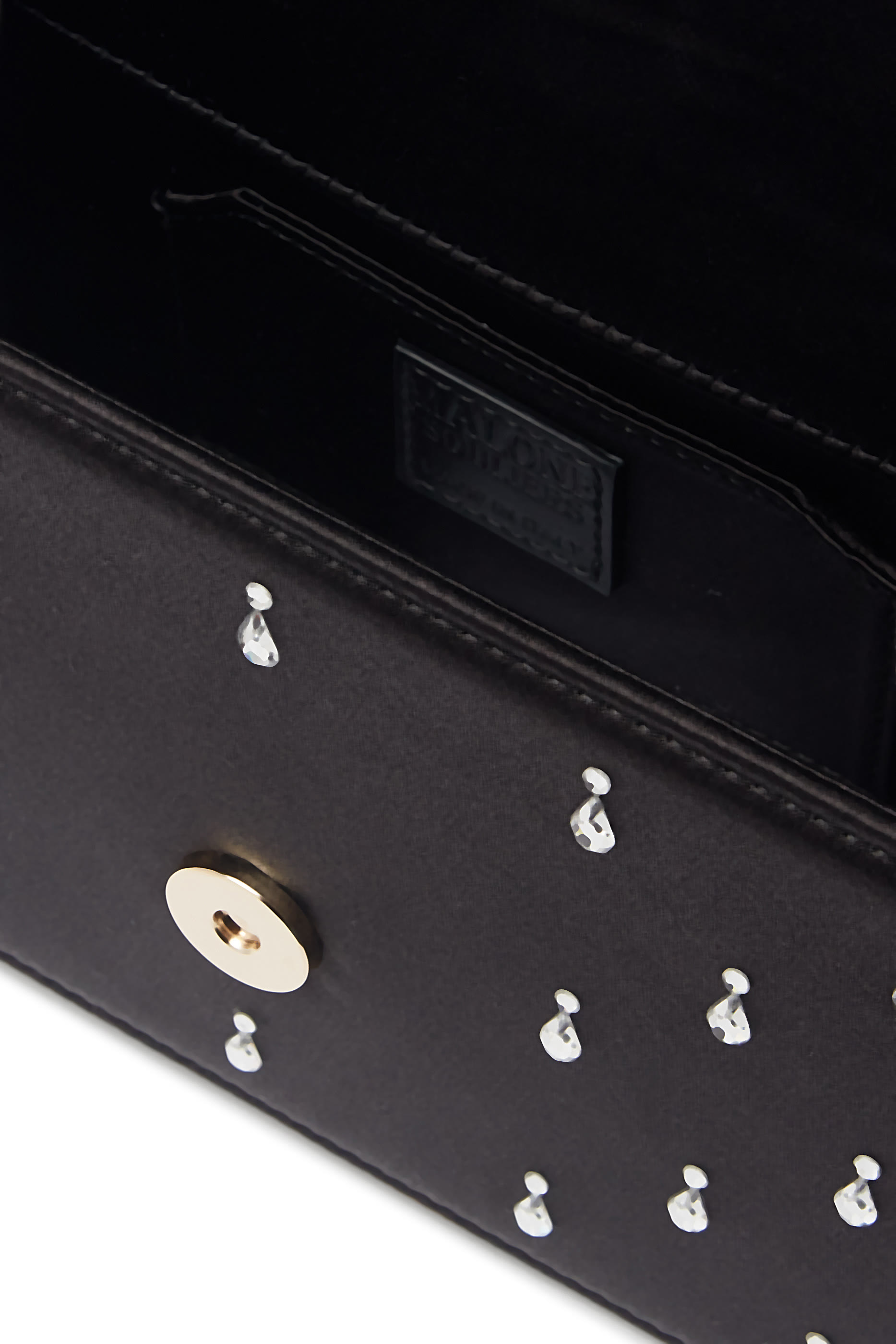 حقيبة يد أودري صغيرة مزينة بساتان