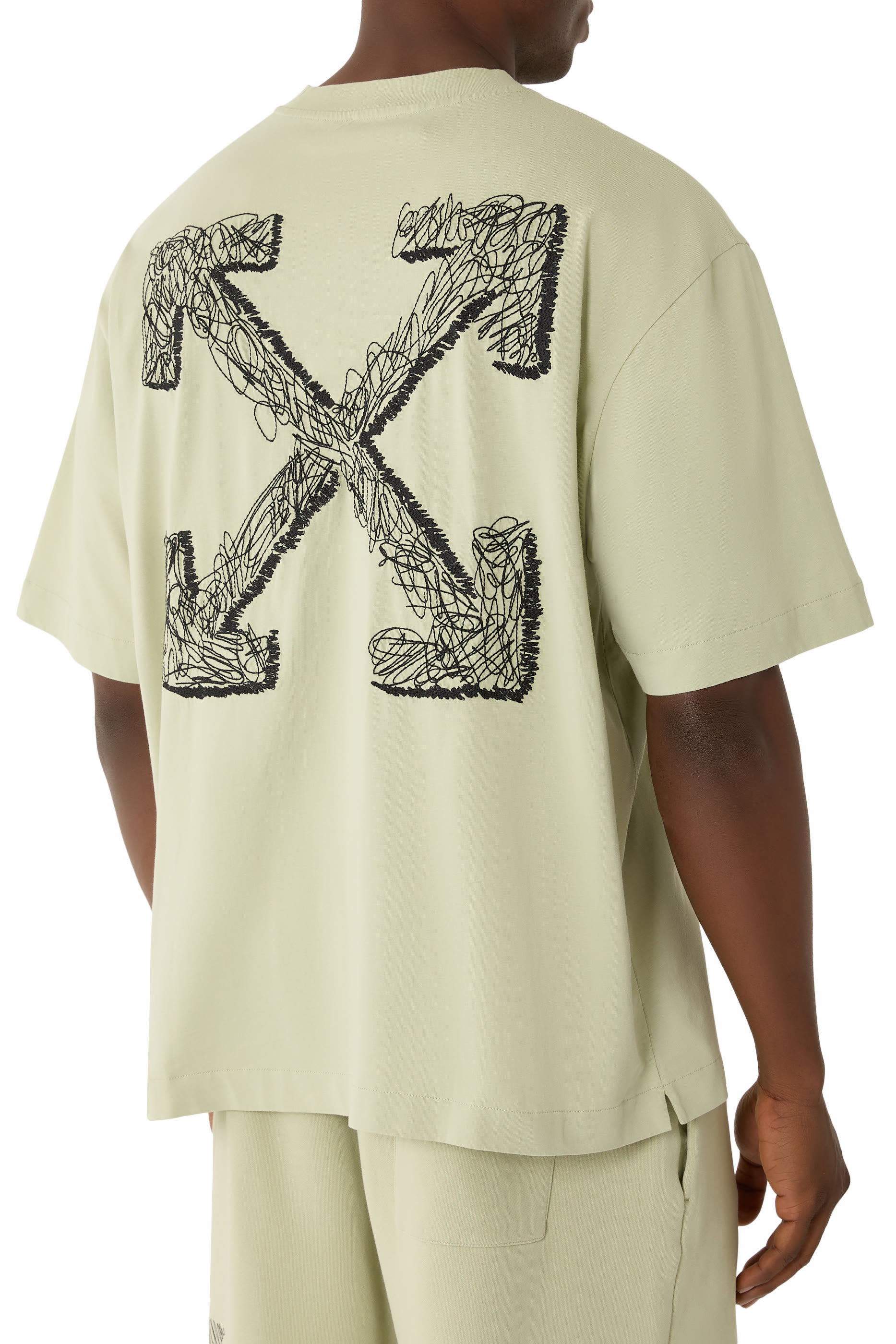 تيشيرت سكيت سكريبل بشعار الماركة