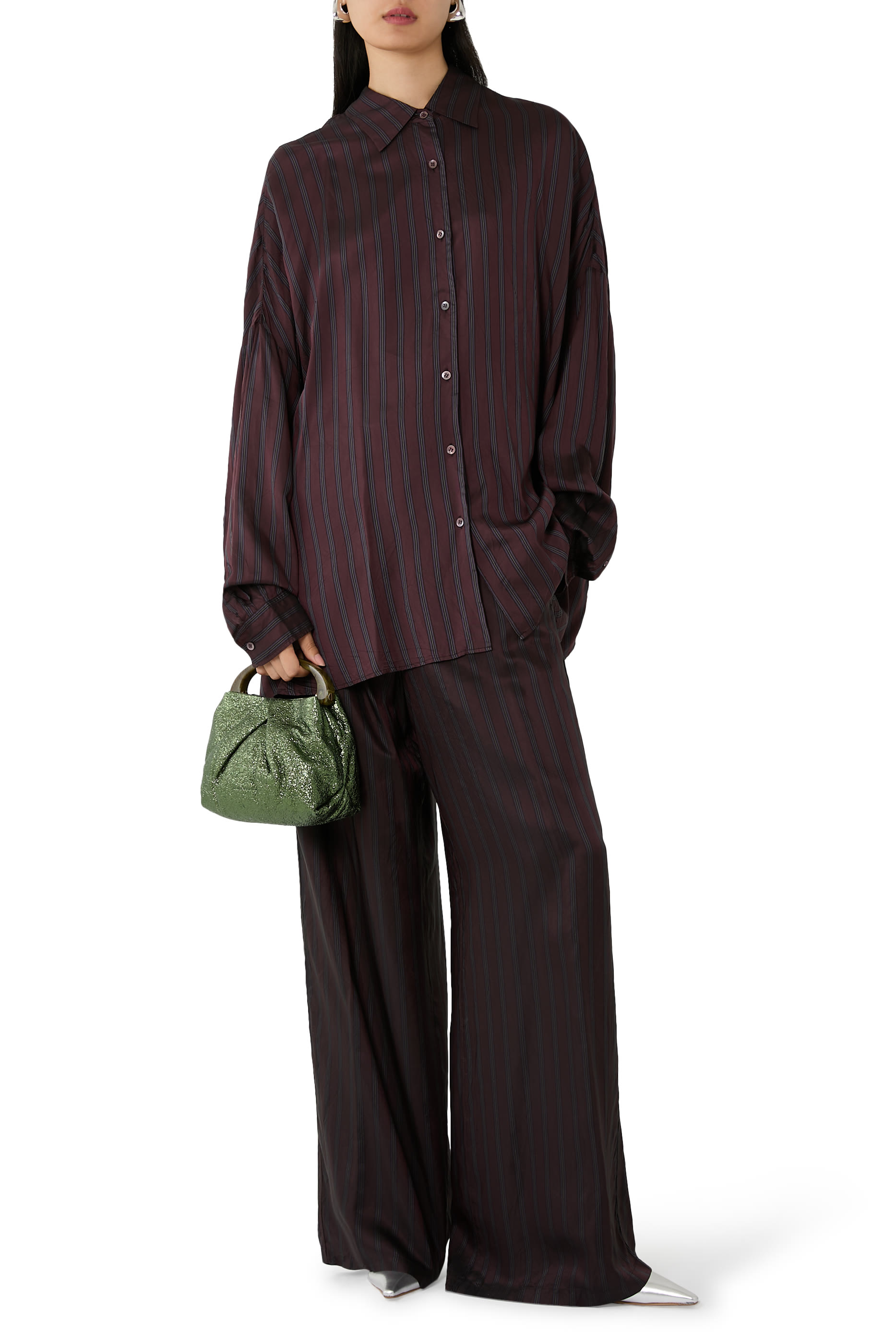 Oversized Stripe Shirt 