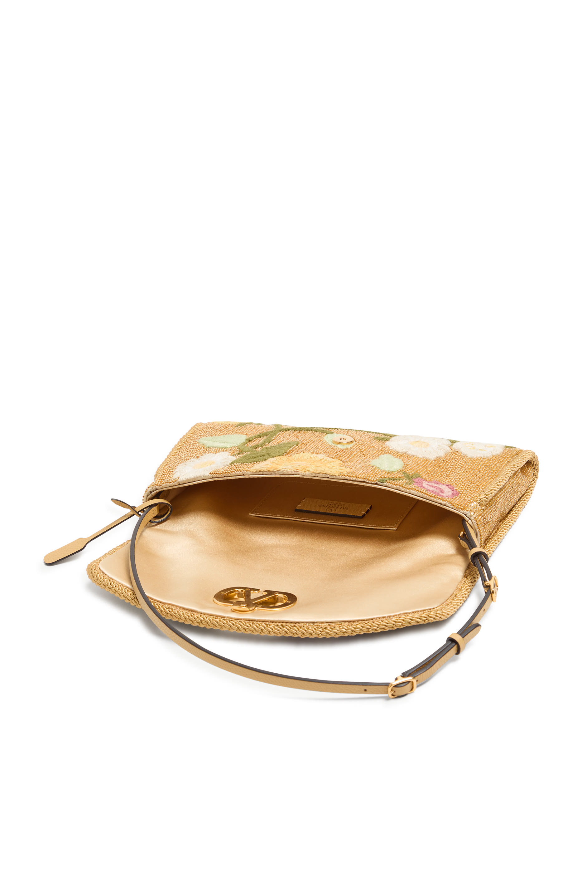 حقيبة كتف صغيرة ديفين بتطريزات