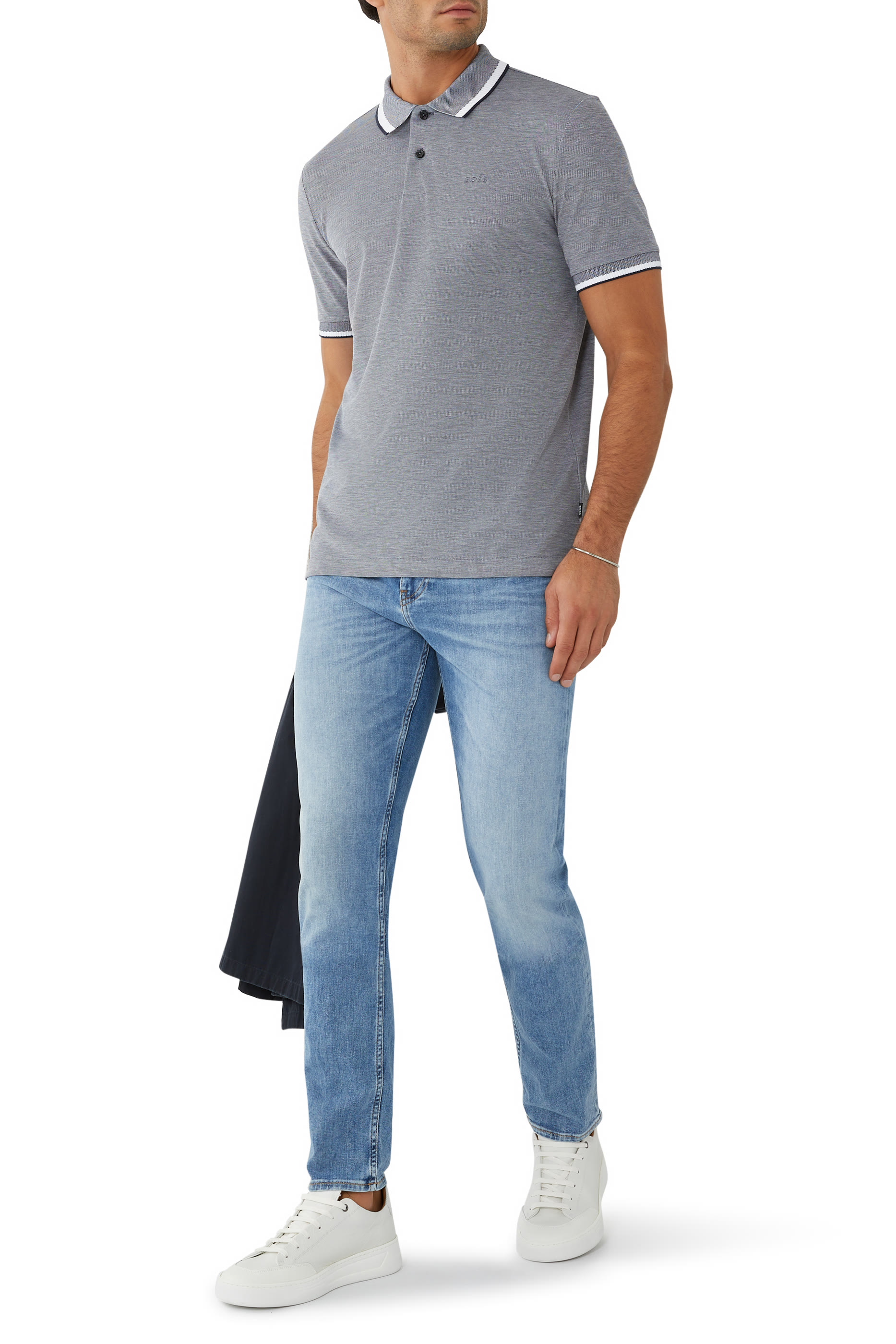 قميص بولو بشعار الماركة بيكيه