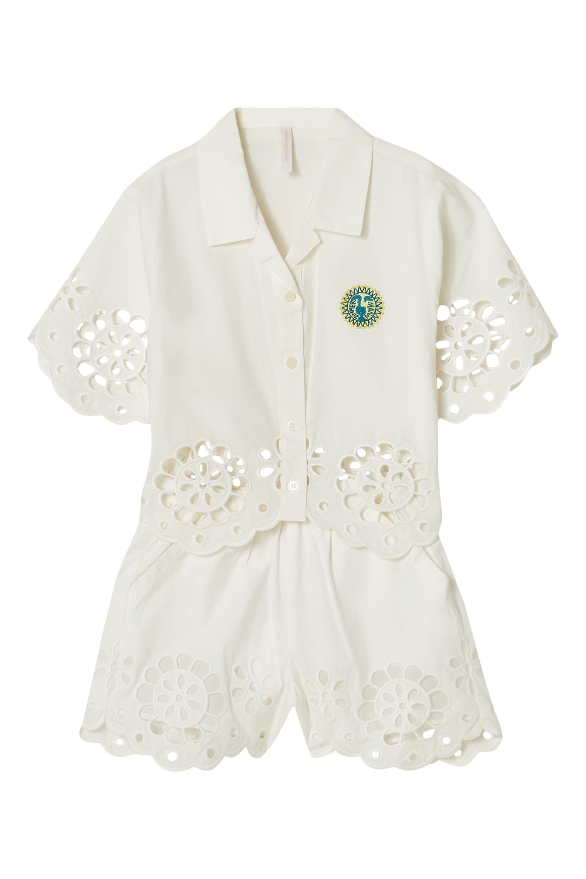 شورت أوايكن بتطريزات للأطفال