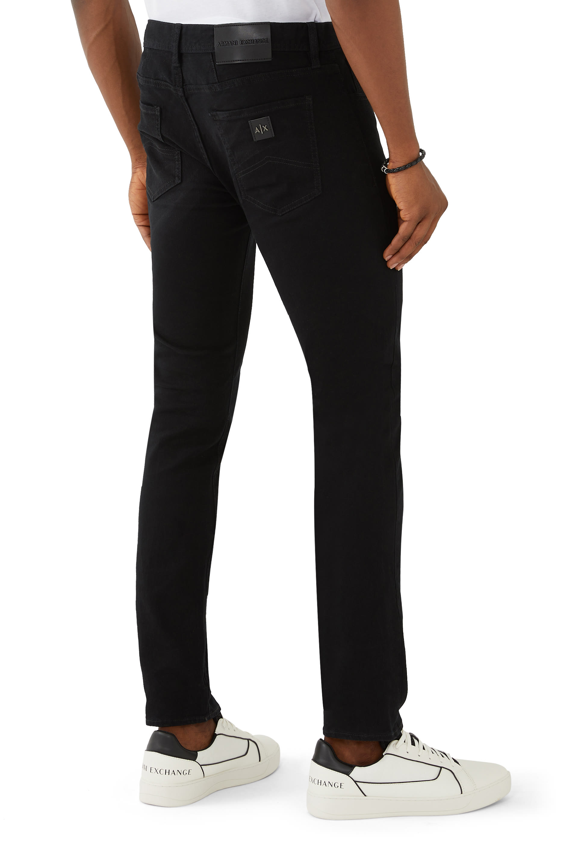 بنطال جينز جي 13 مطاطي بقصة ساق ضيقة