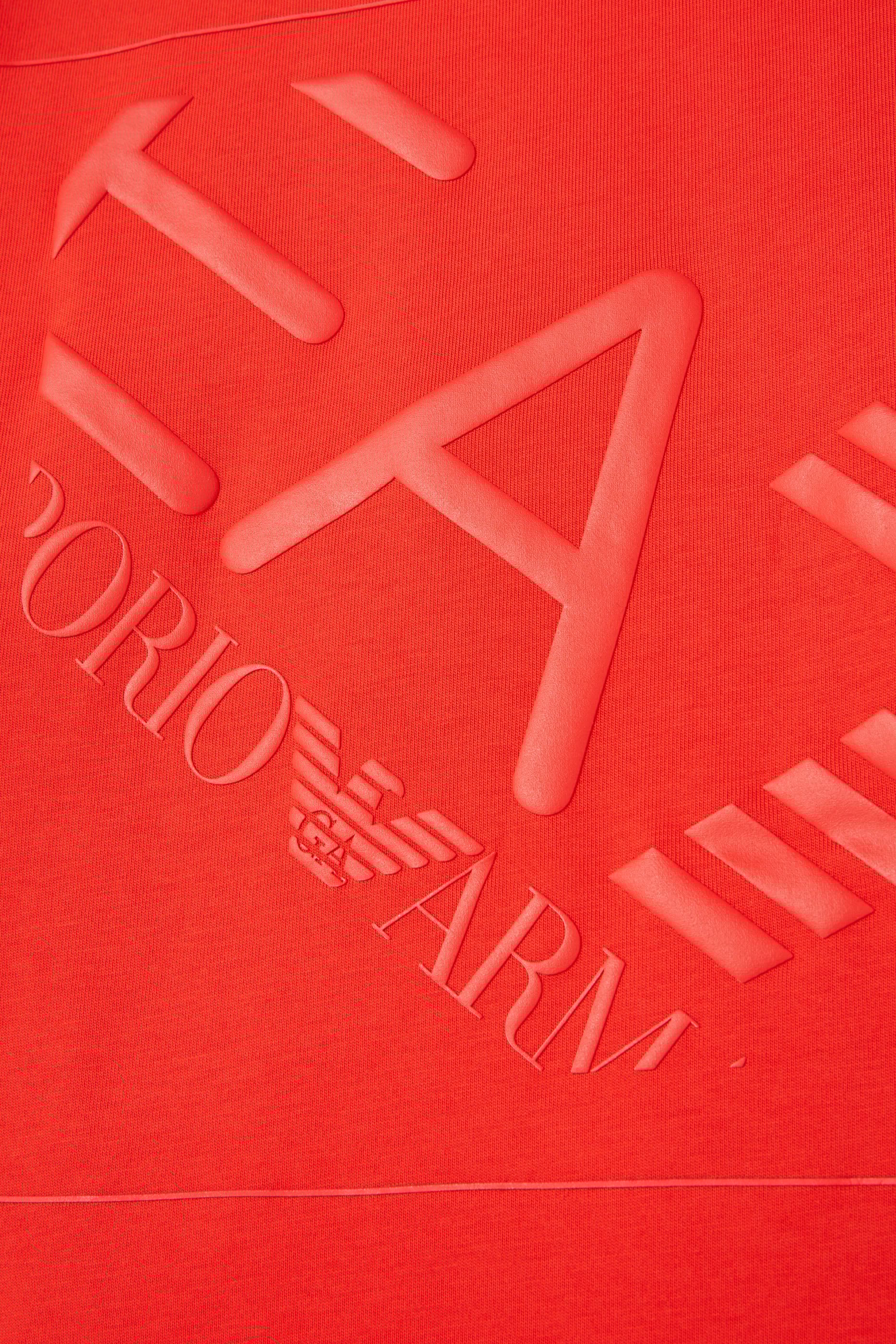 تيشيرت بشعار الماركة قطن للأطفال