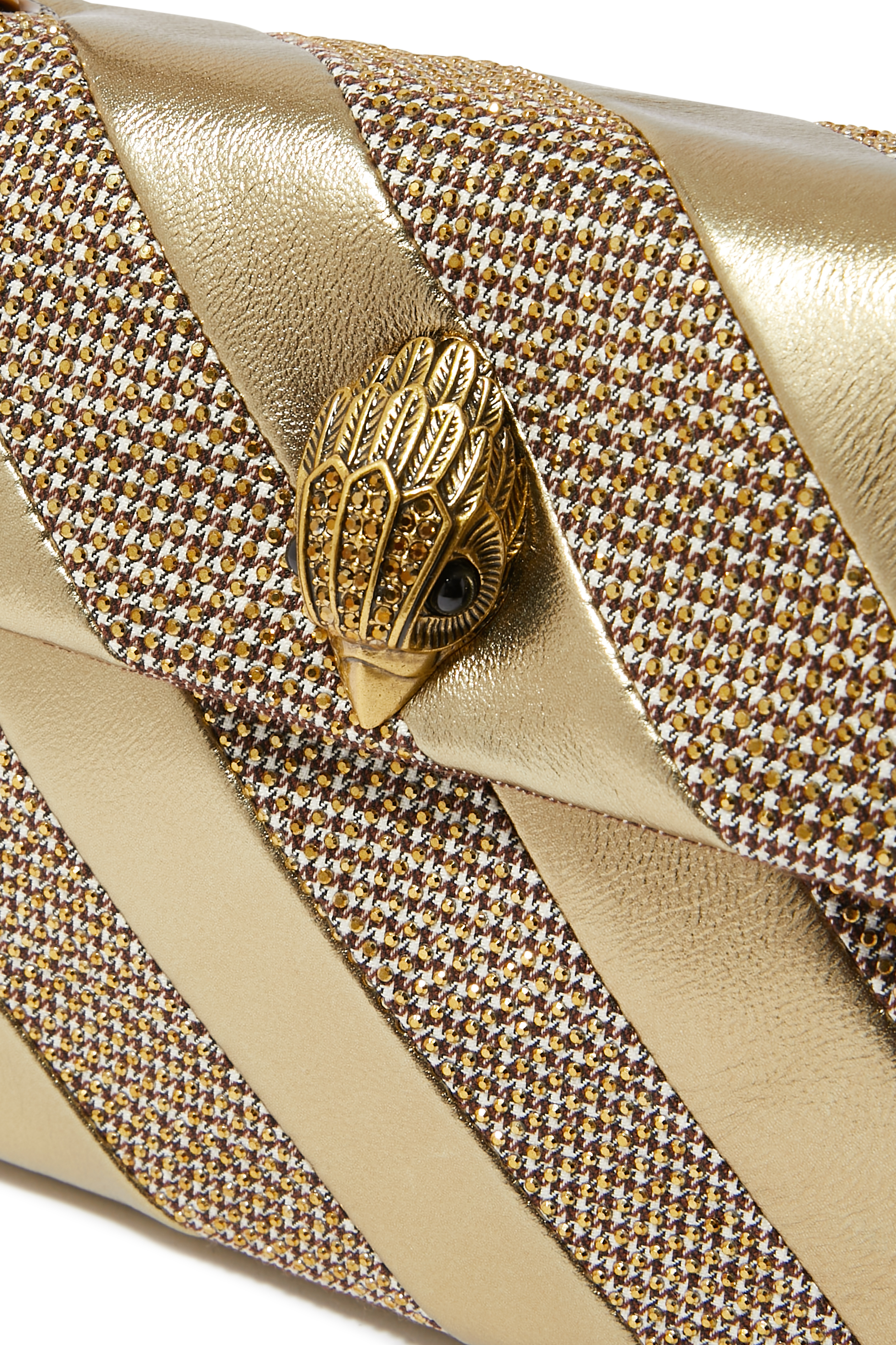 حقيبة كنسينغتون متوسطة مخططة