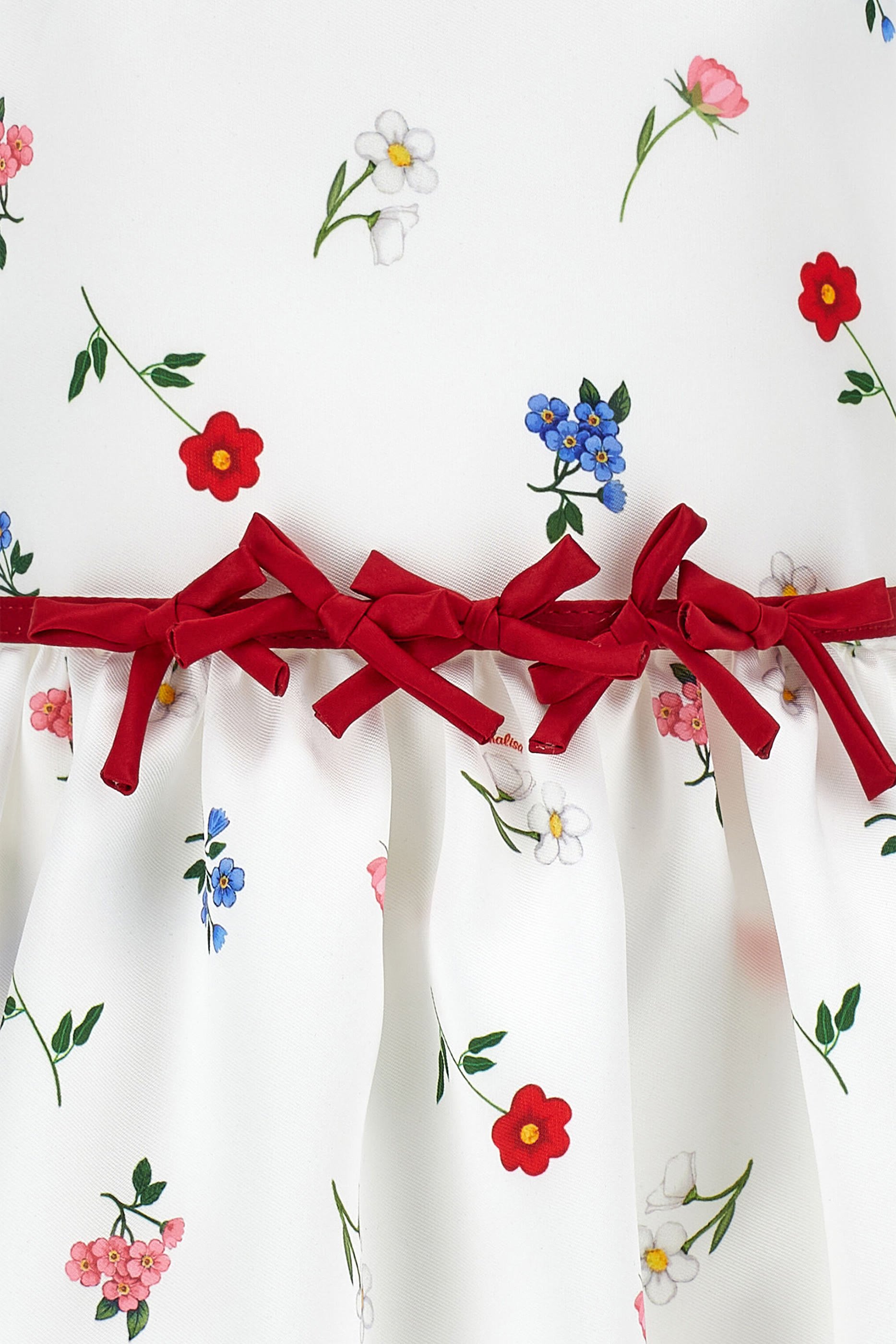 فستان بأكمام قصيرة للأطفال