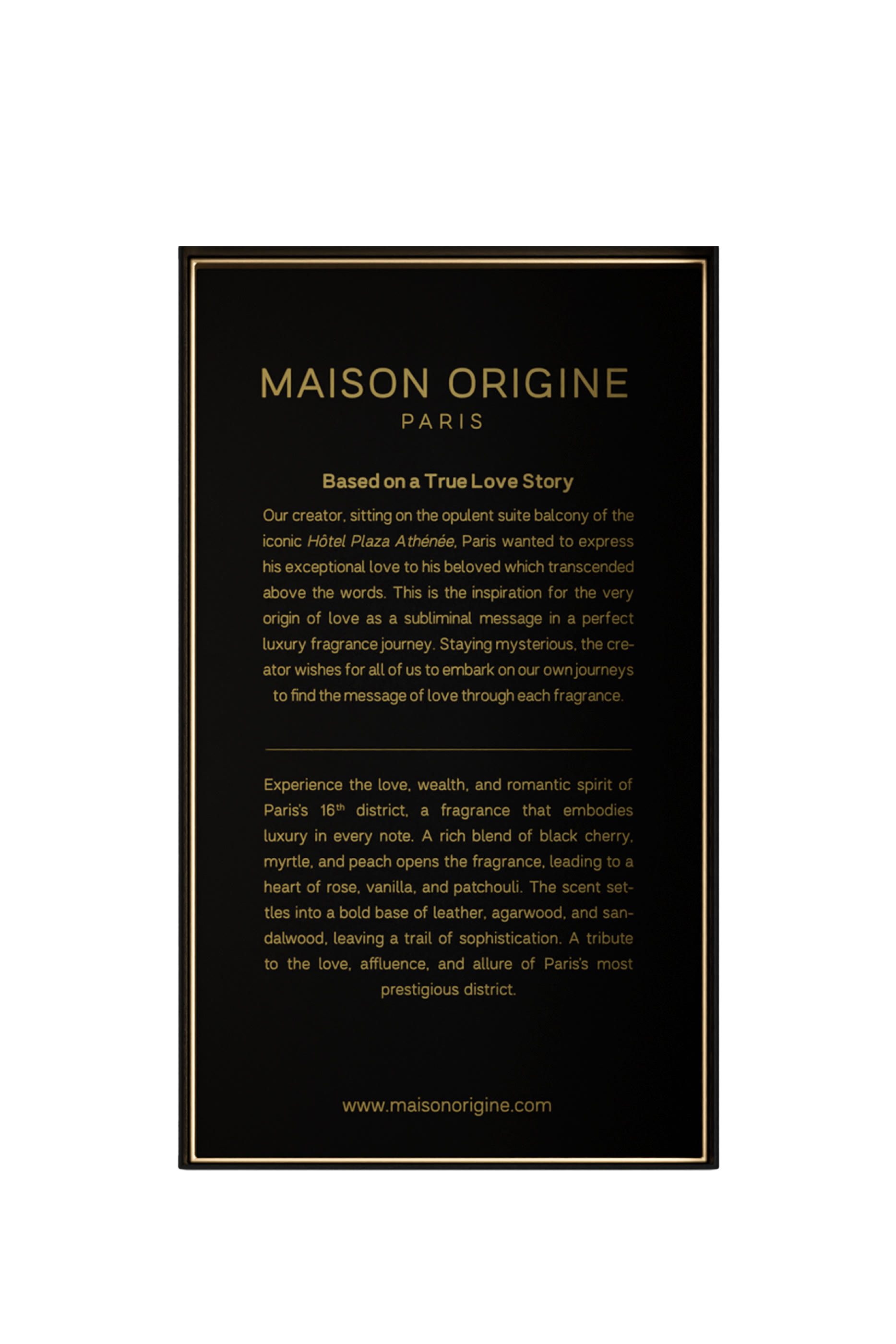 عطر مركز O16&egrave; بالإصدار ذهبي