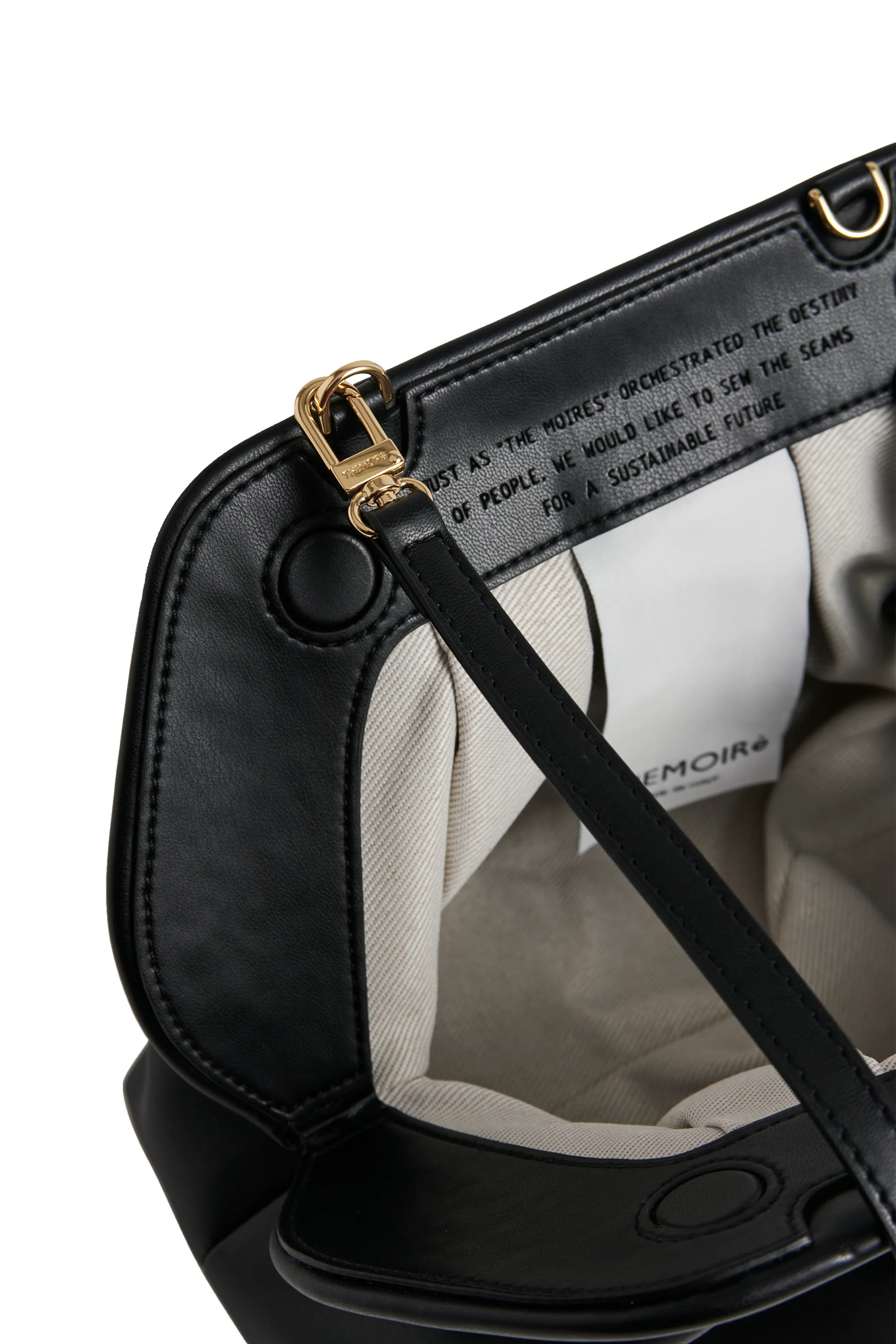 حقيبة كلاتش تيا قماش نباتي