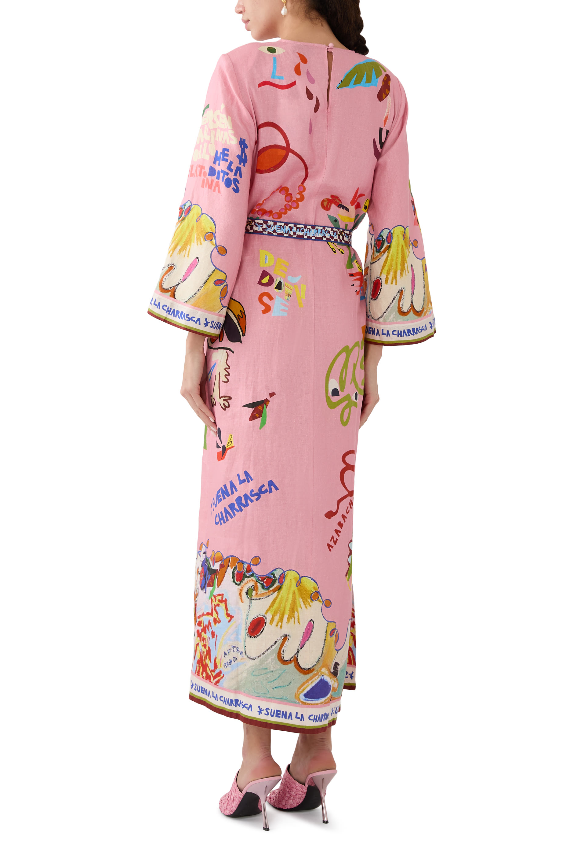 فستان لا شاراسكا متوسط الطول