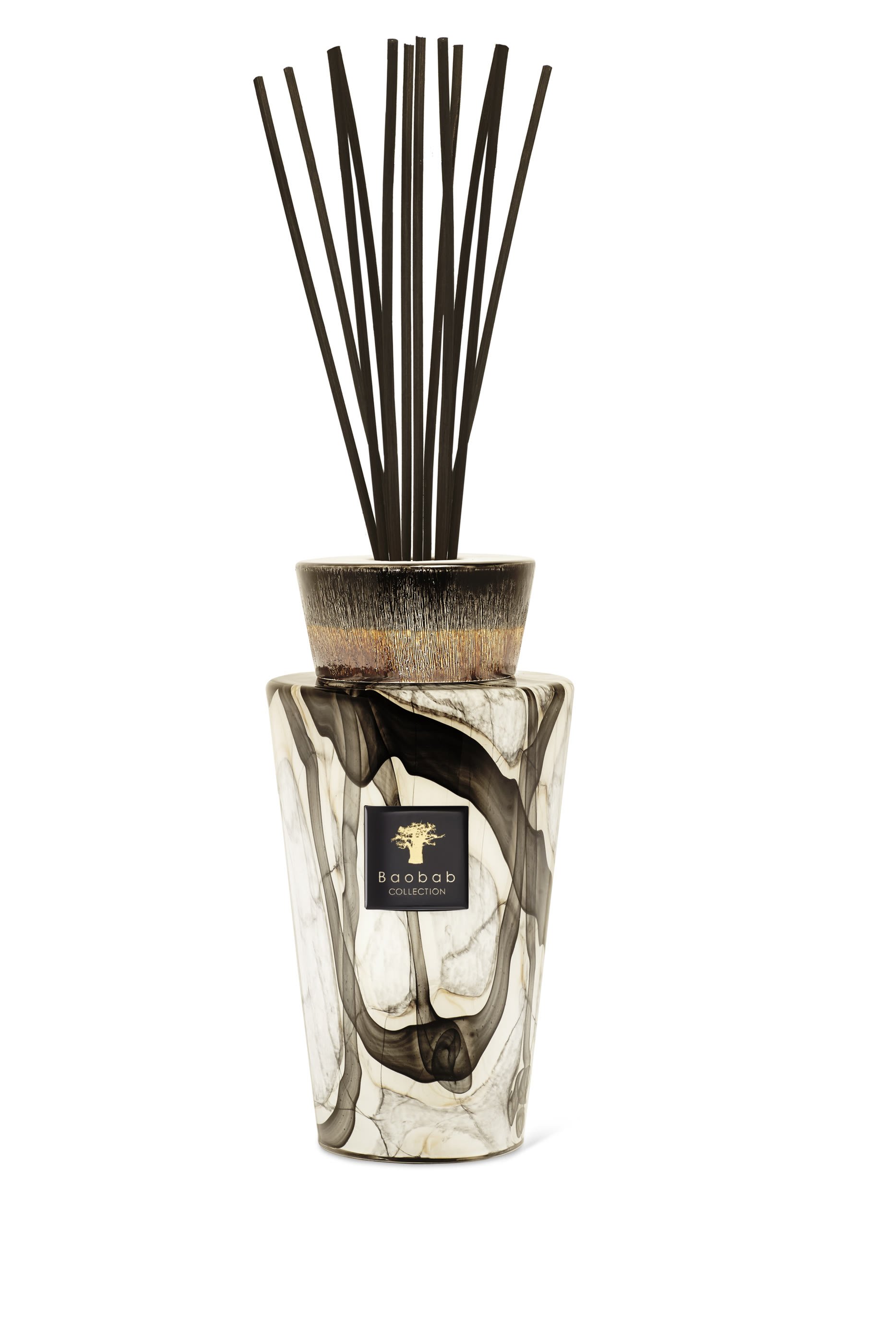 موزع عطر باو ستونز ماربل بغطاء بتصميم طوطمي