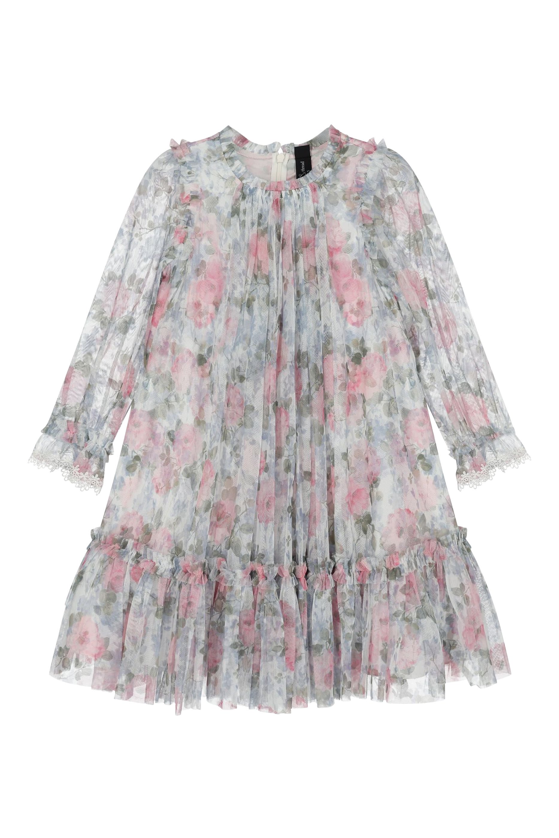 فستان كاميلز غاردن بأكمام طويلة للأطفال