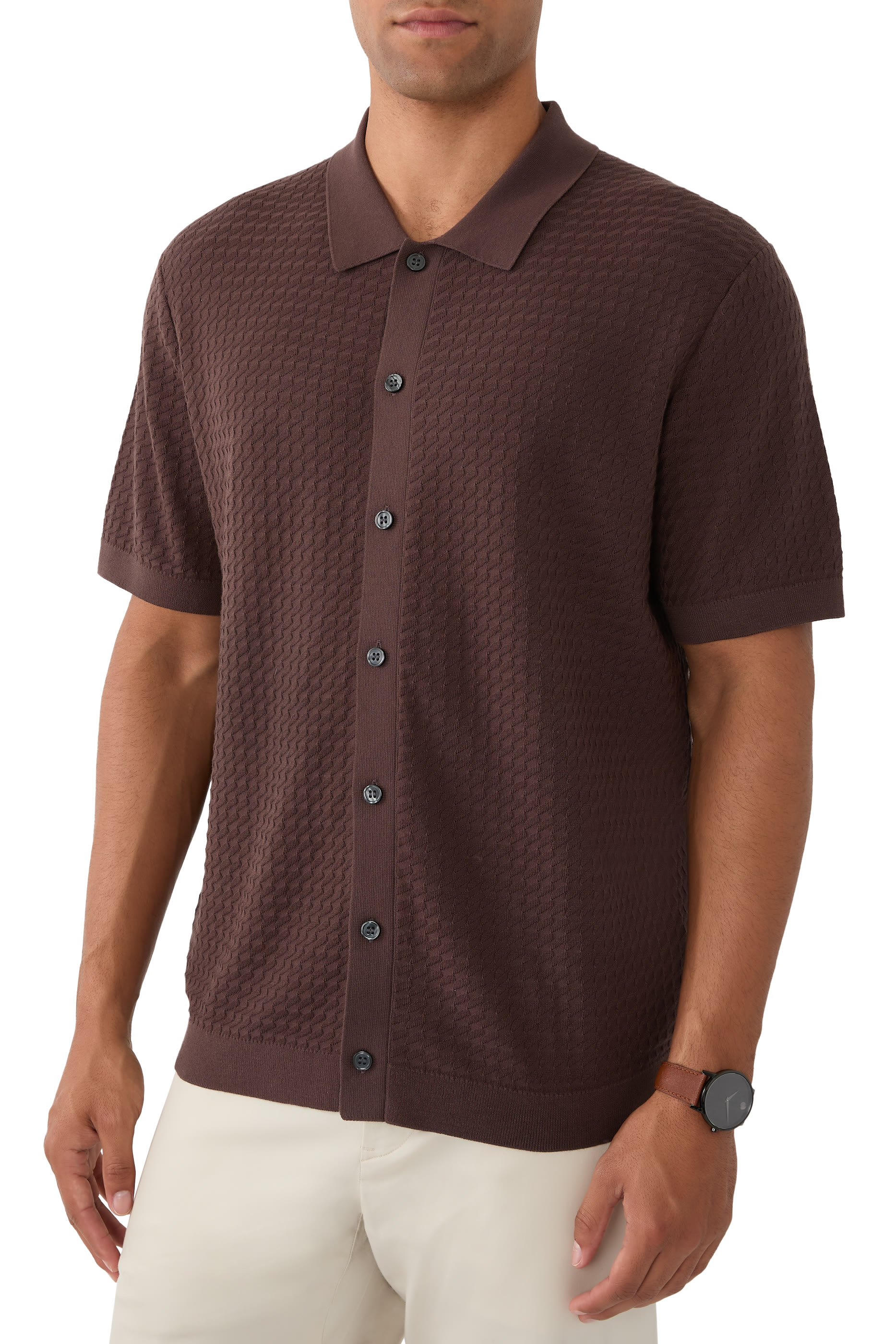 كنزة كايرن بأكمام قصيرة