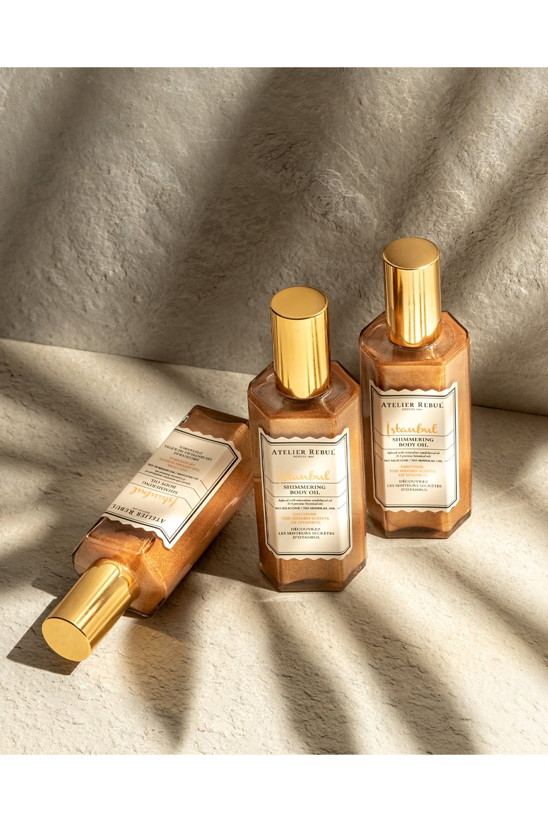 زيت اسطنبول ملمع للجسم