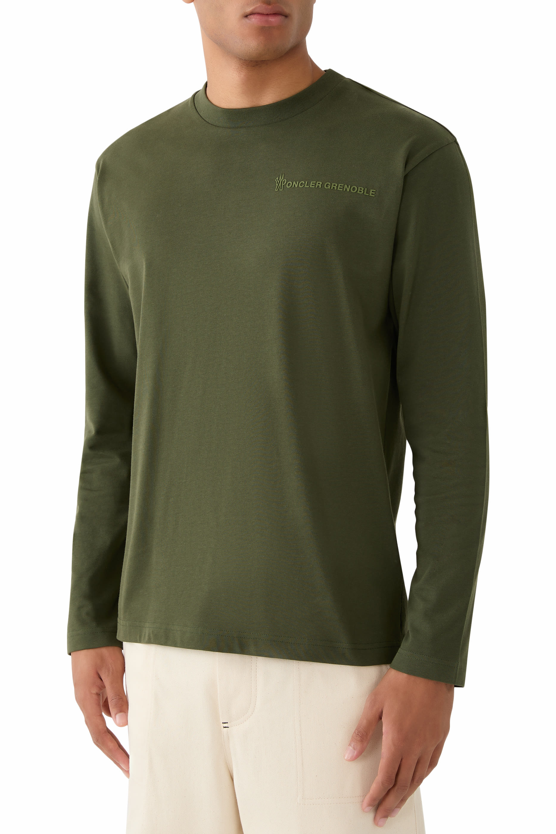 تيشيرت مطرز بشعار الماركة