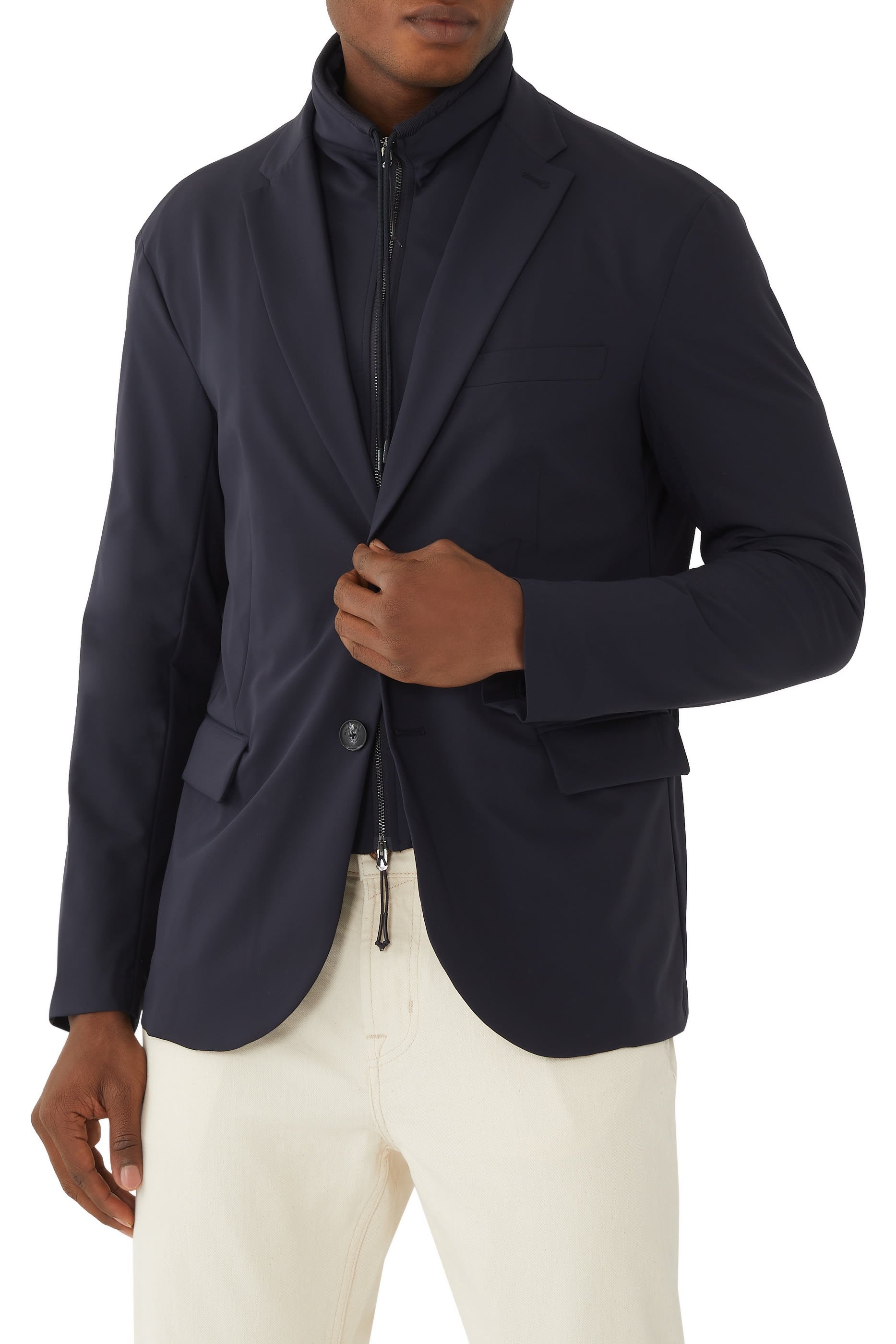 جاكيت بليزر بسحاب