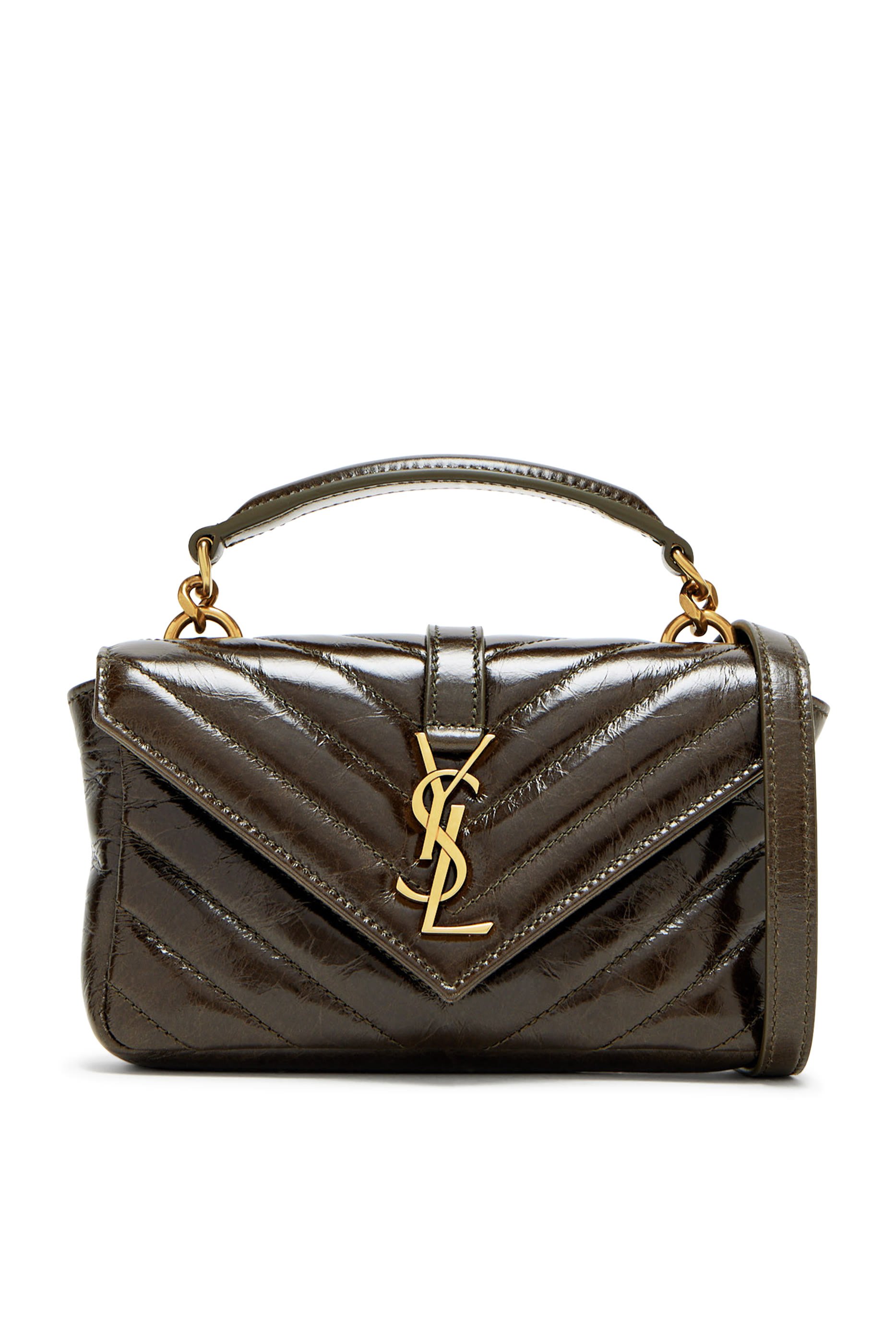 حقيبة كولاج صغيرة بسلسلة