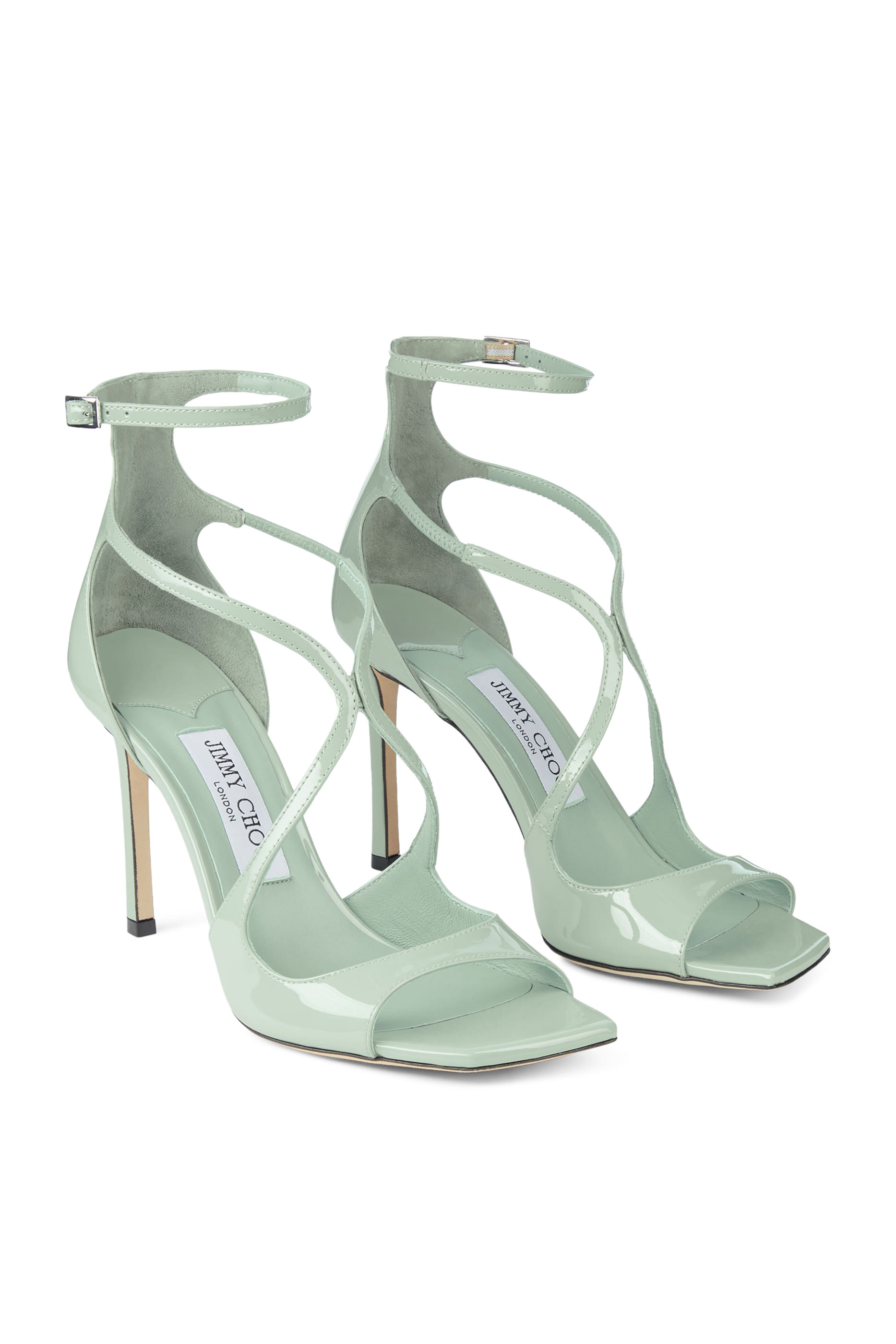 صندل أزيا 95 جلد لامع