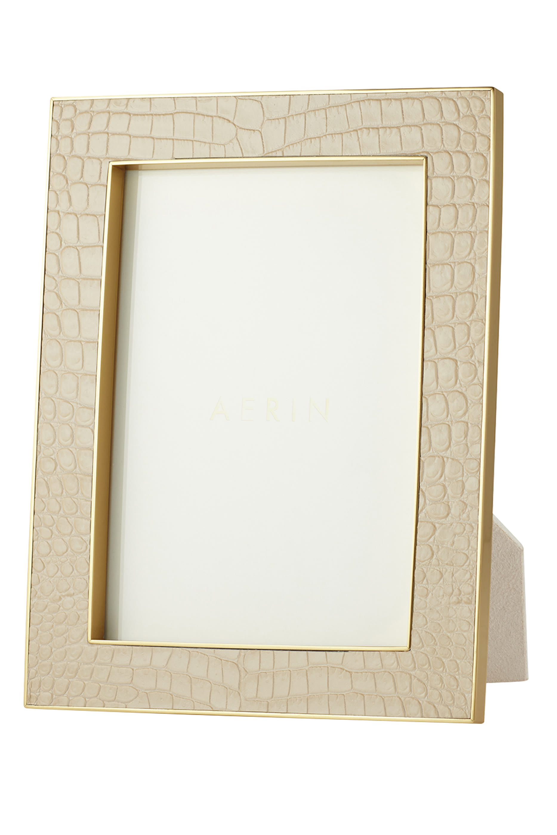 إطار كلاسيكي جلد بنقشة جلد تمساح