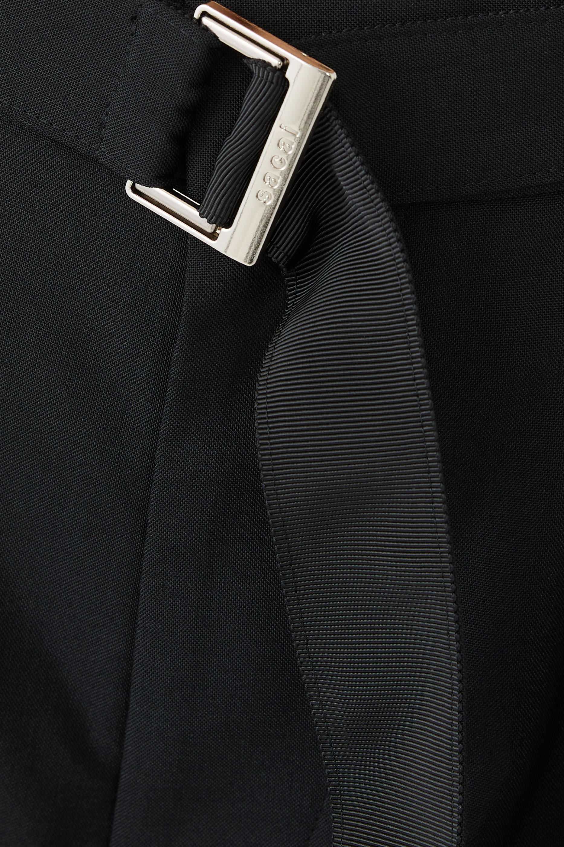 بنطال بقصة ساق واسعة قماش بدل