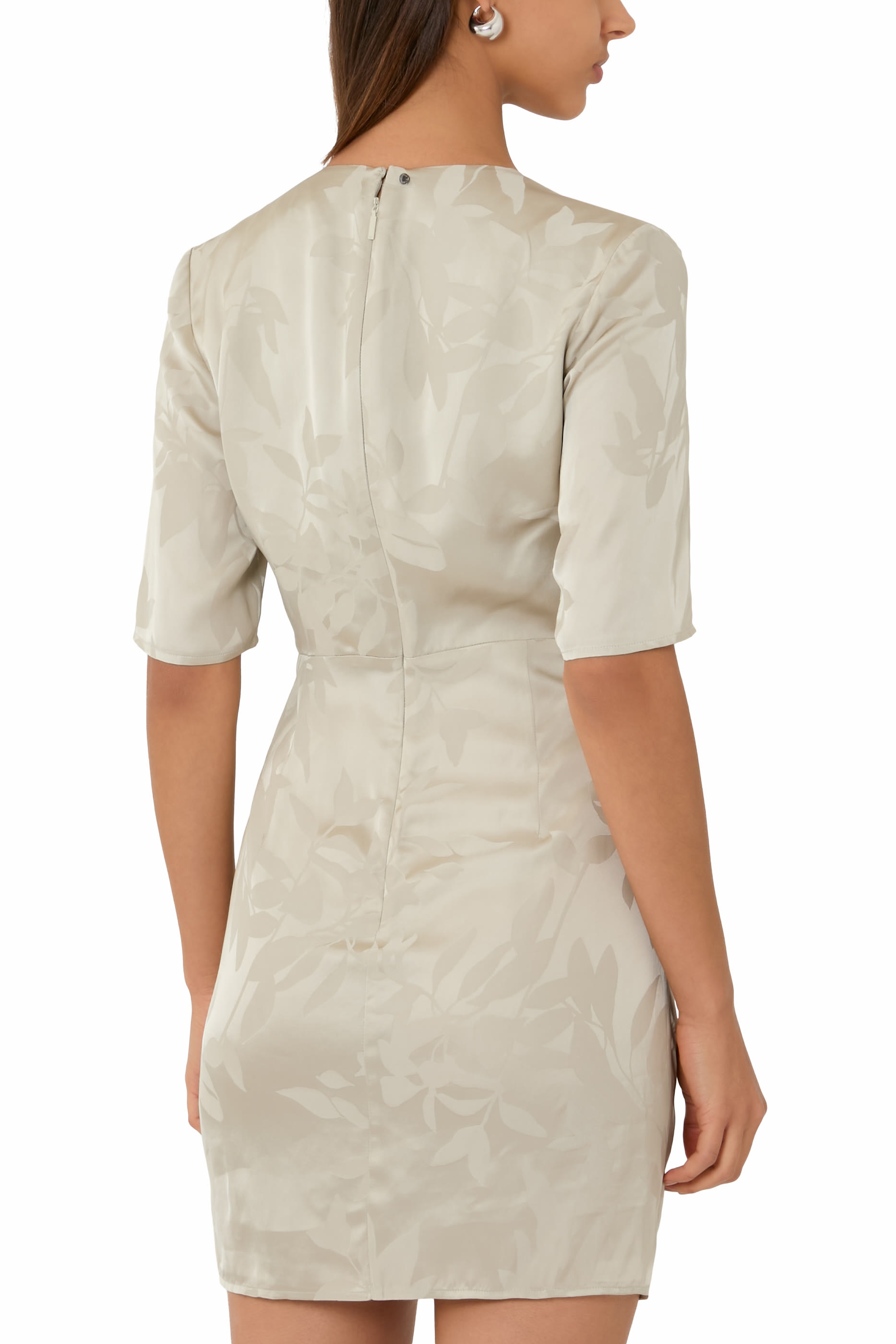 فستان قصير بنقشة إيبيزا