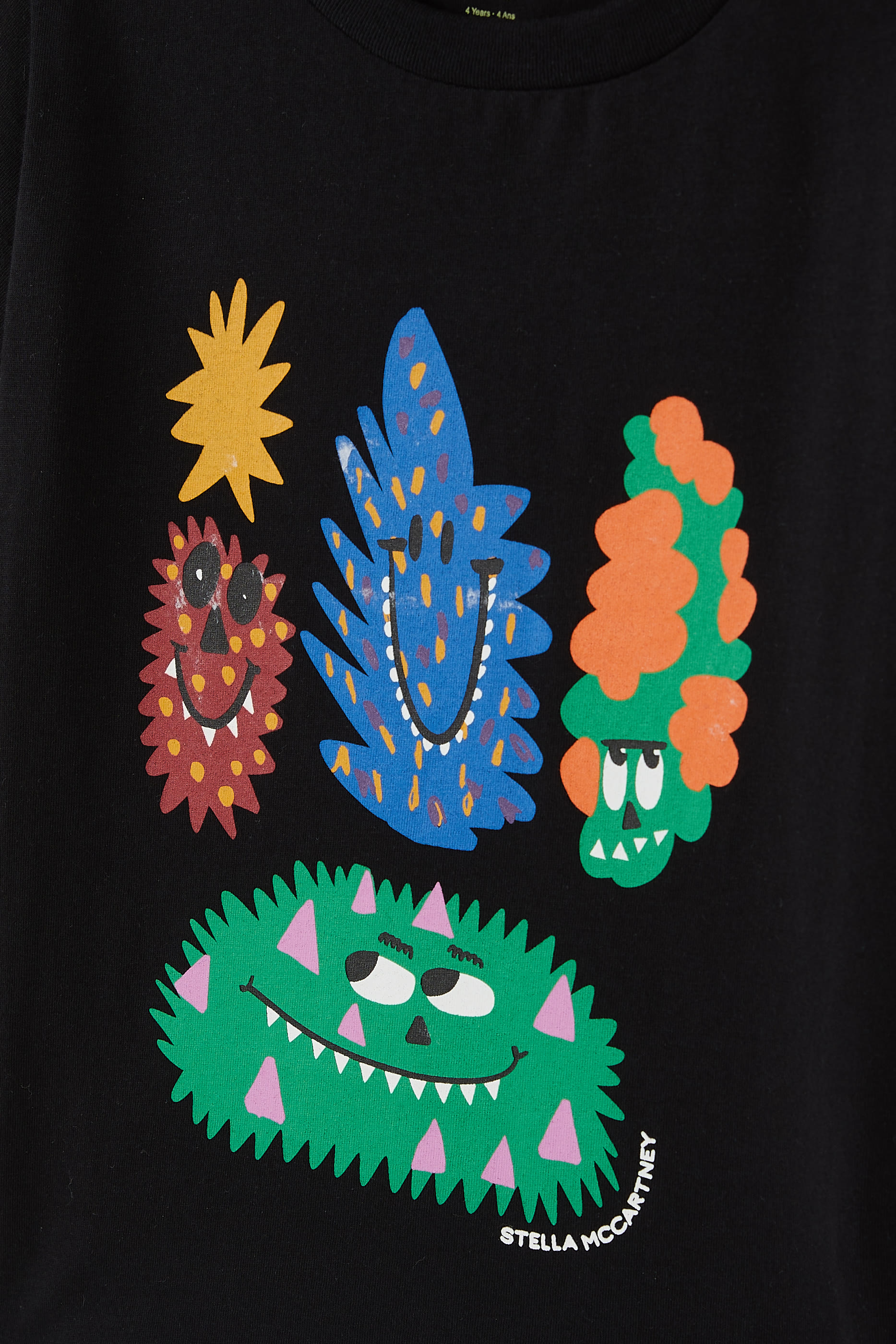 تيشيرت قطن بطبعات للأطفال