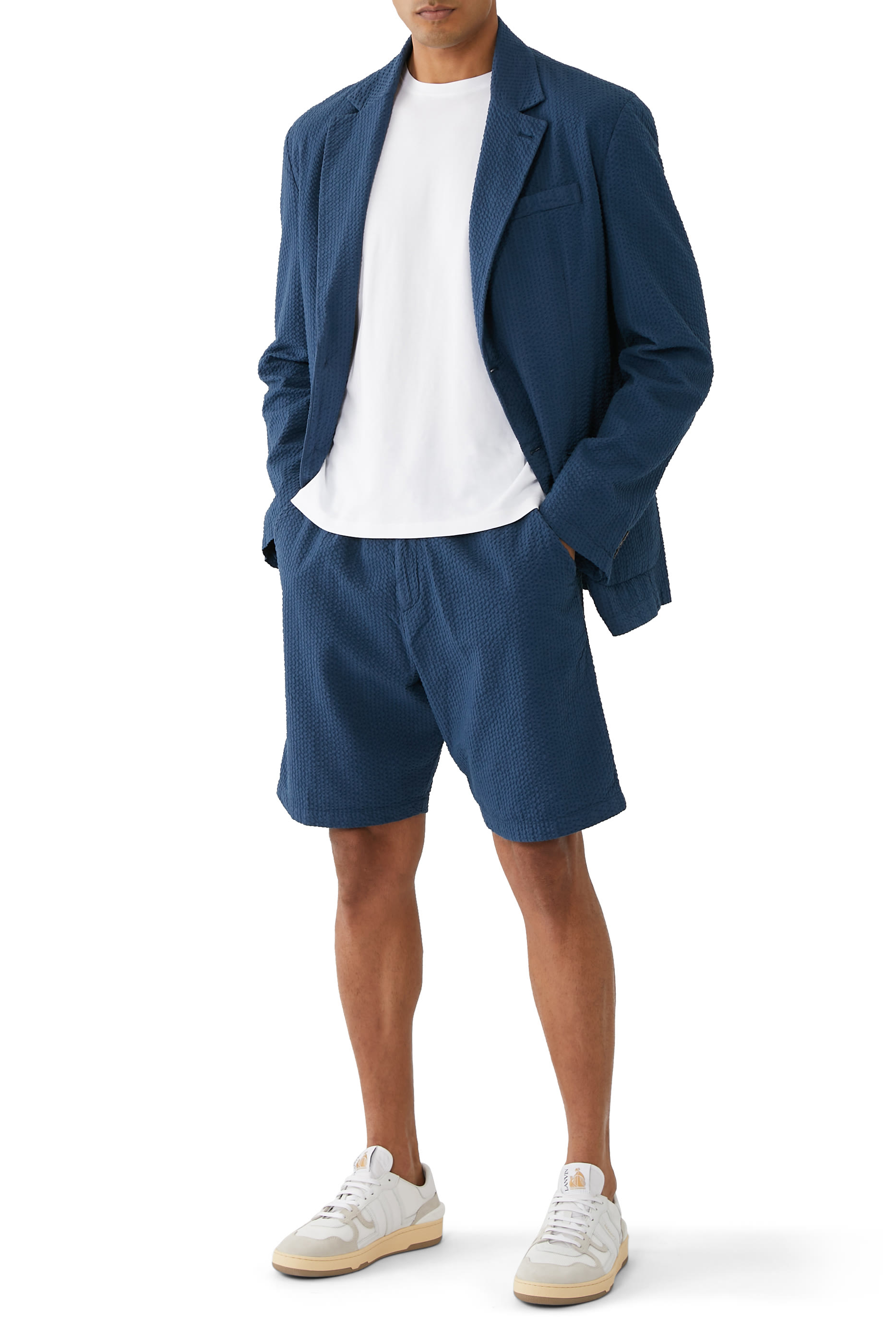 بليزر قماش سيرساكر