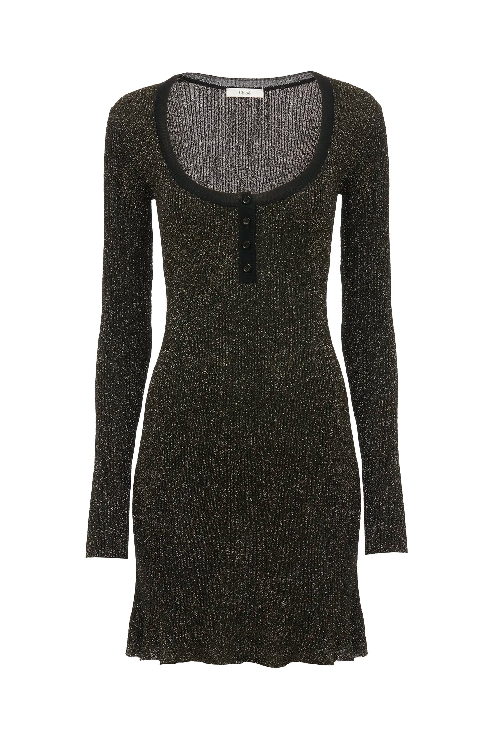 فستان قصير بقصة ضيقة